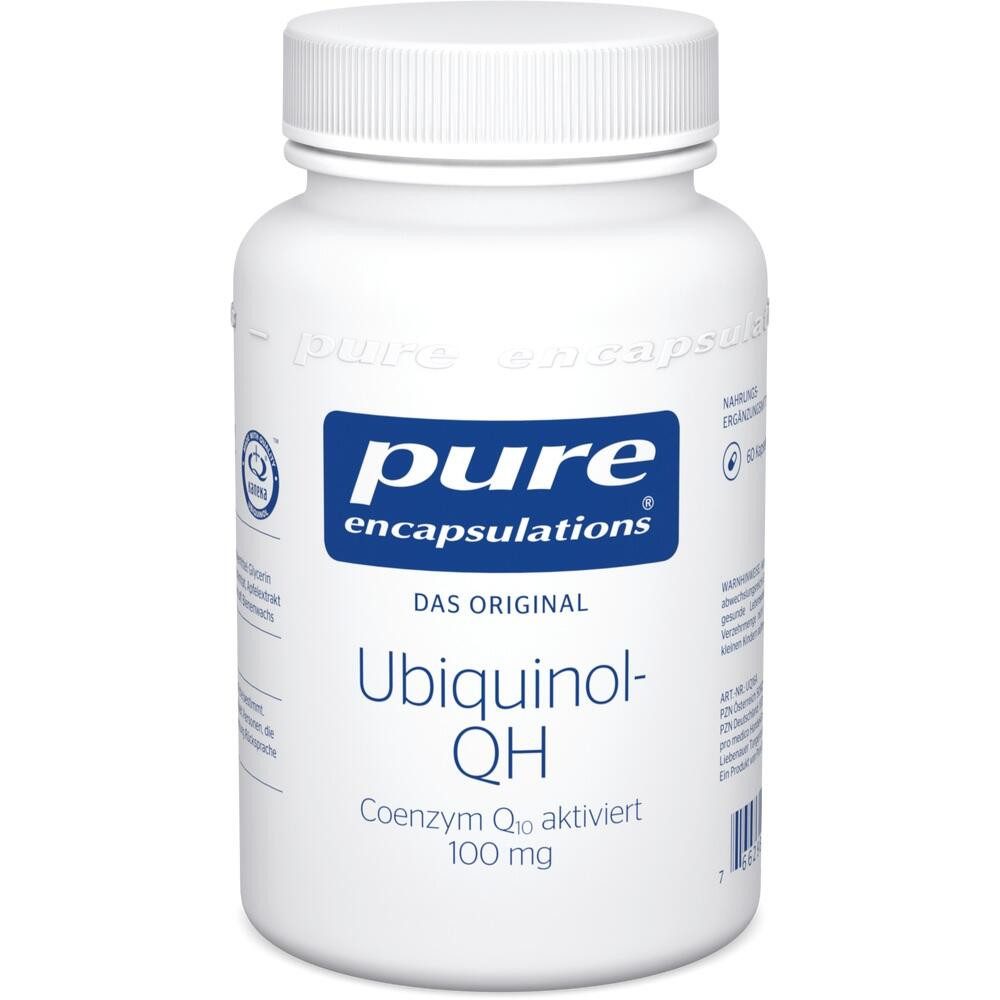 pro medico GmbH PURE ENCAPSULATIONS Ubiquinol QH 100 mg Kapseln Kapseln, 60 St.