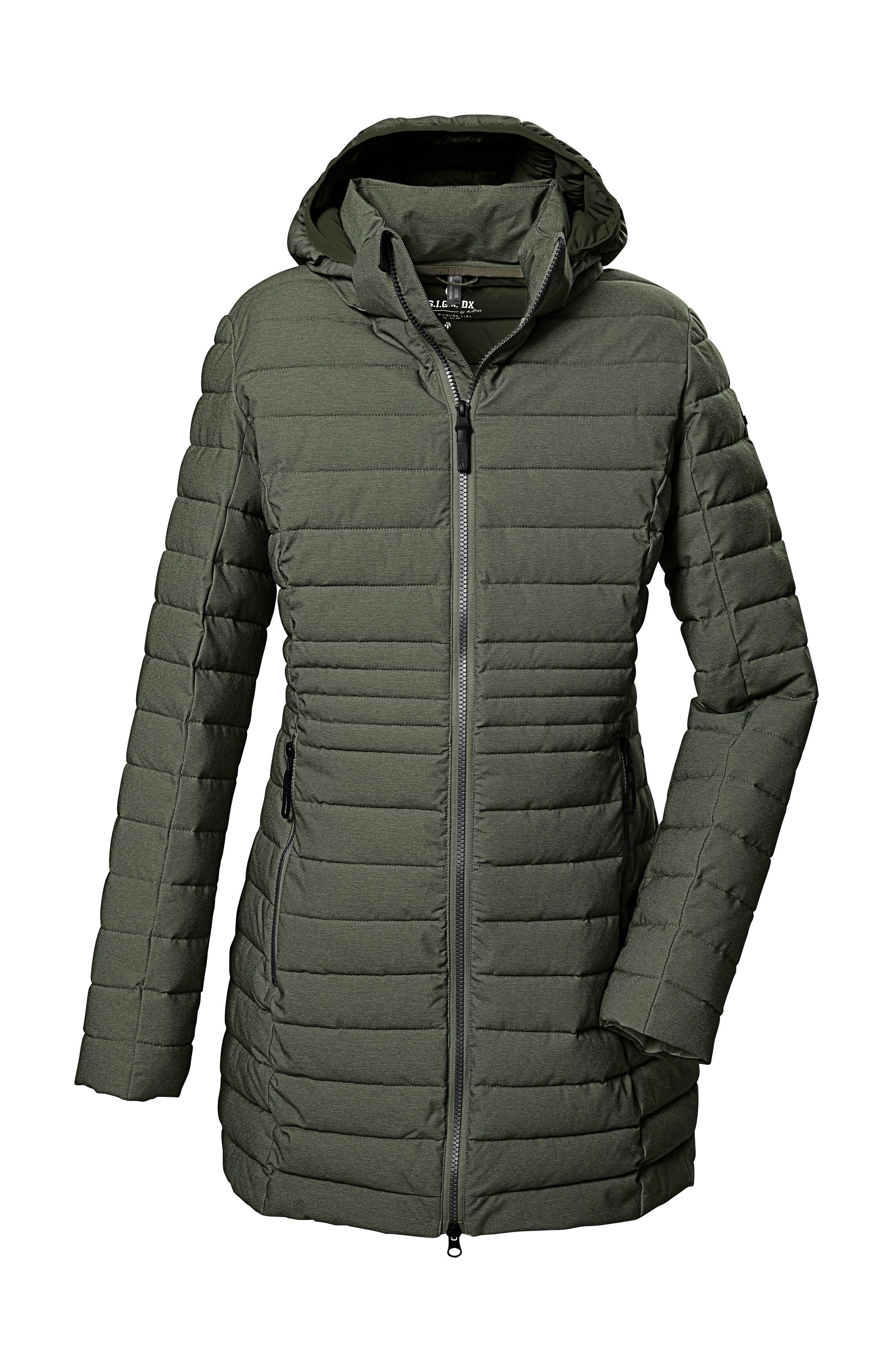G.I.G.A. DX by killtec Steppmantel GW 14 WMN QLTD PRK_Bacarya Schmaler Damenparka, wasserabweisend, winddicht, atmungsaktiv