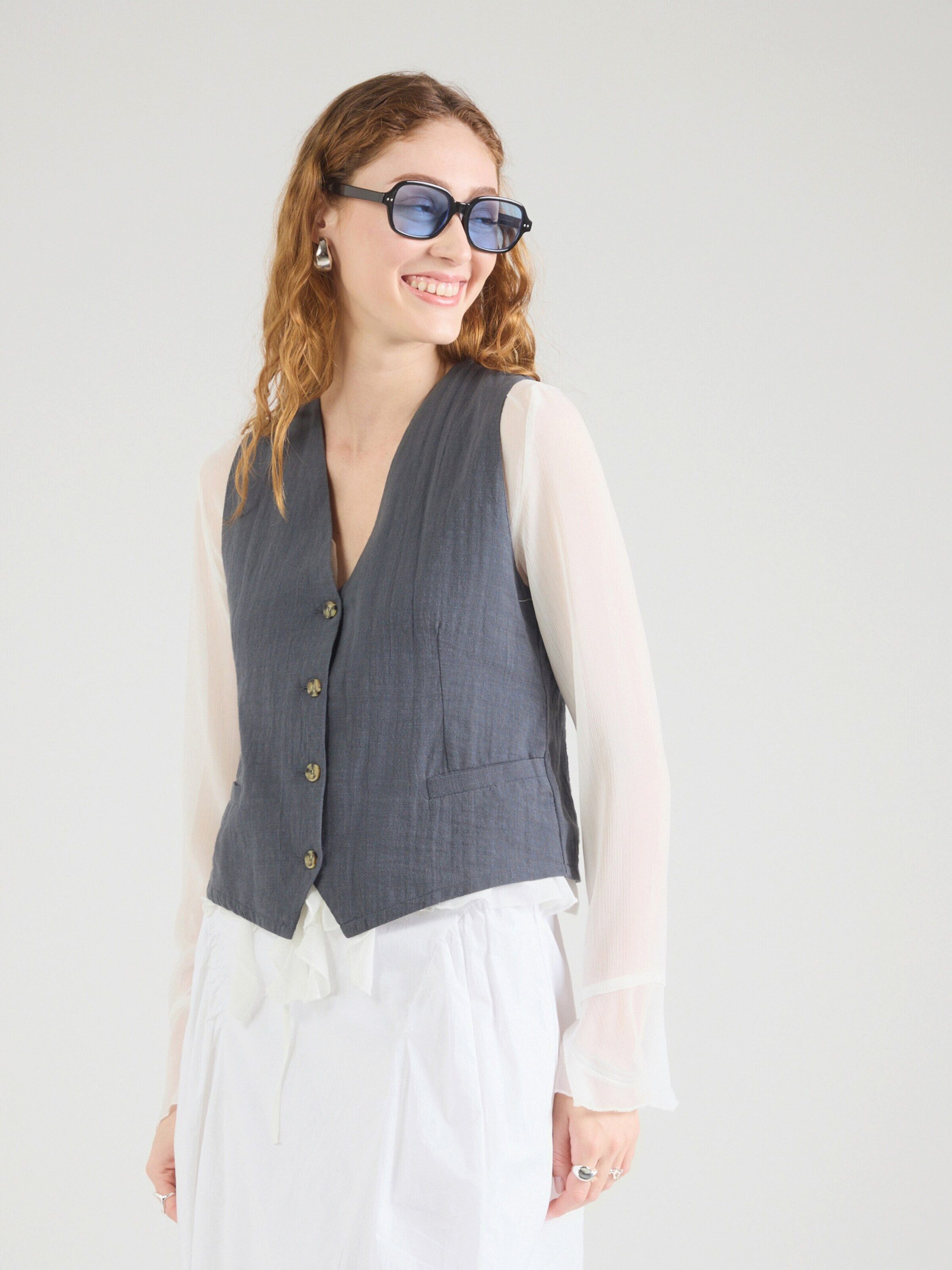 ONLY Kurzweste ONLTIZANA (1-tlg) Plain/ohne Details
