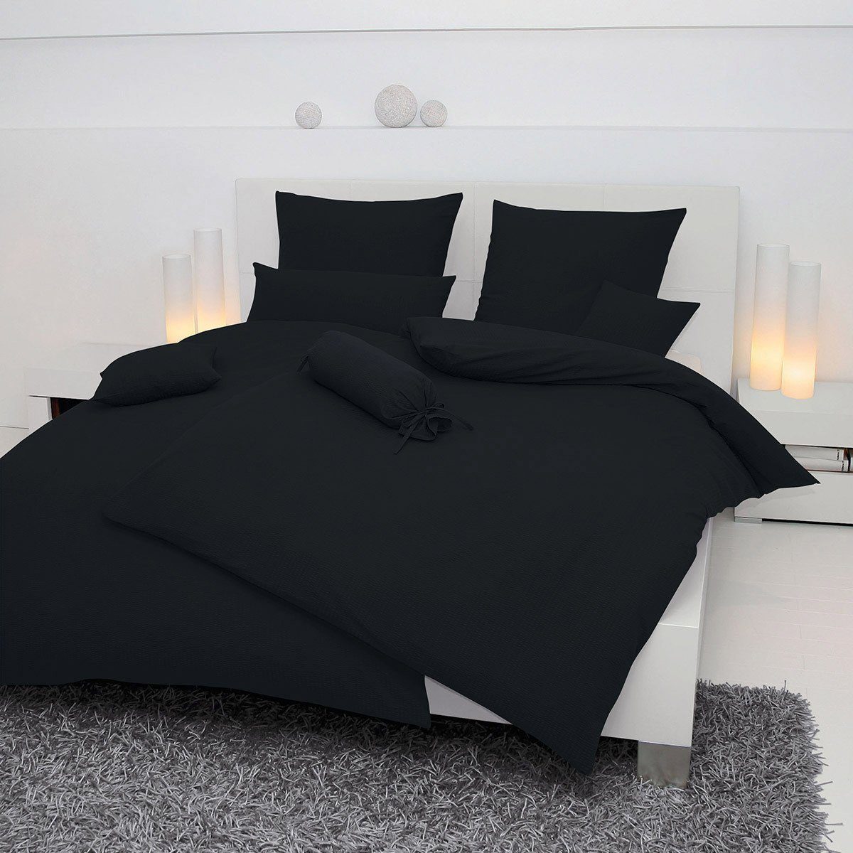 Janine Bettwäsche, Seersucker, 2 teilig günstig online kaufen