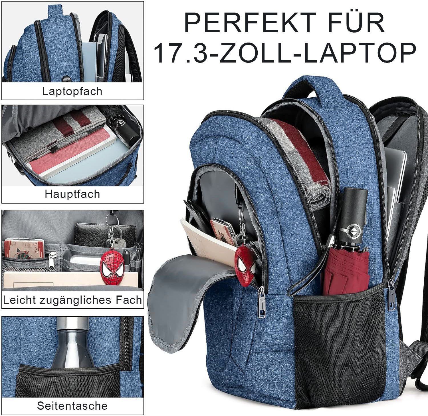 OKWISH Laptoprucksack Rucksäcke Schulrucksack Business Rucksack günstig online kaufen