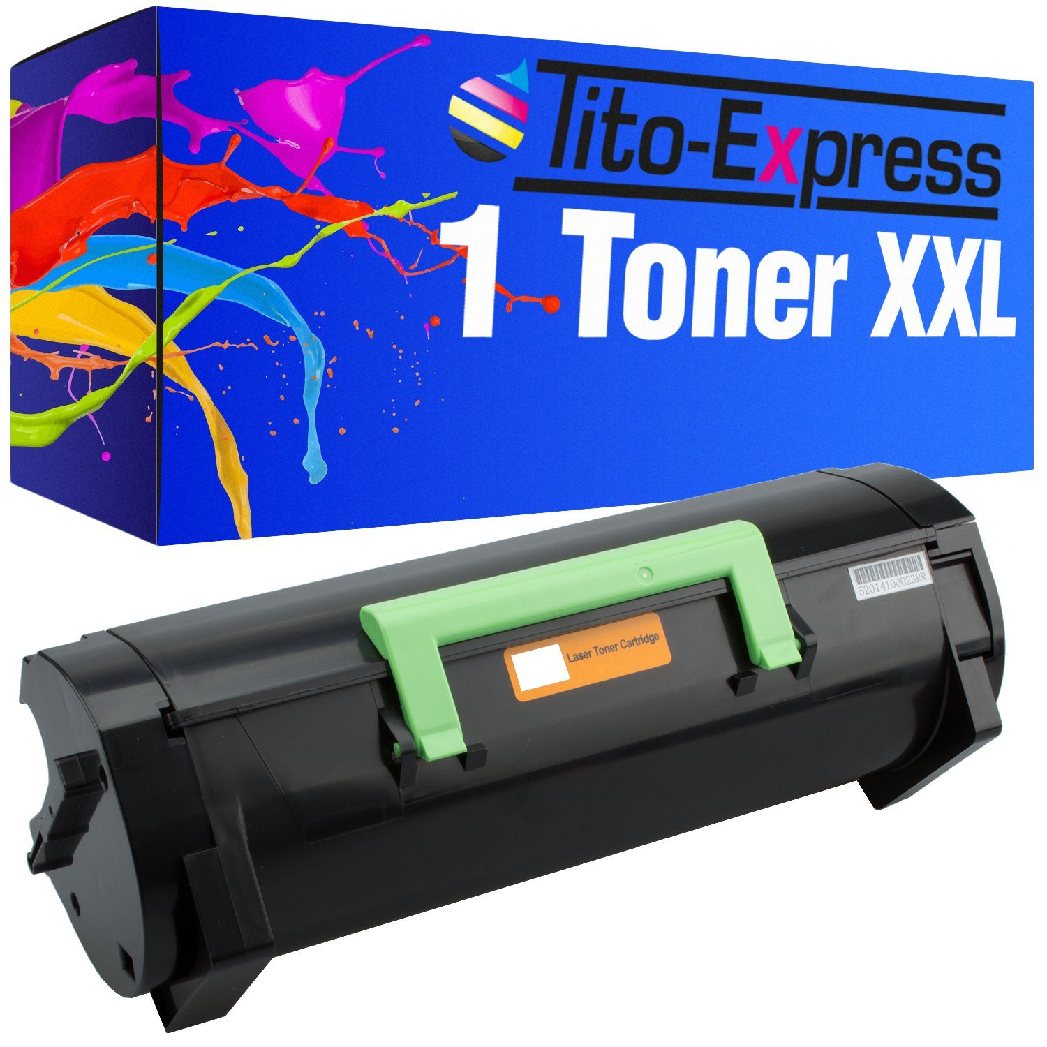 Tito-Express Tonerpatrone ersetzt Lexmark MS-310 Lexmark MS 310 LexmarkMS310, (1x Black), für MS310 MS310d MS310dn MS312 MS312dn MS315 MS315dn MS410 MS410d