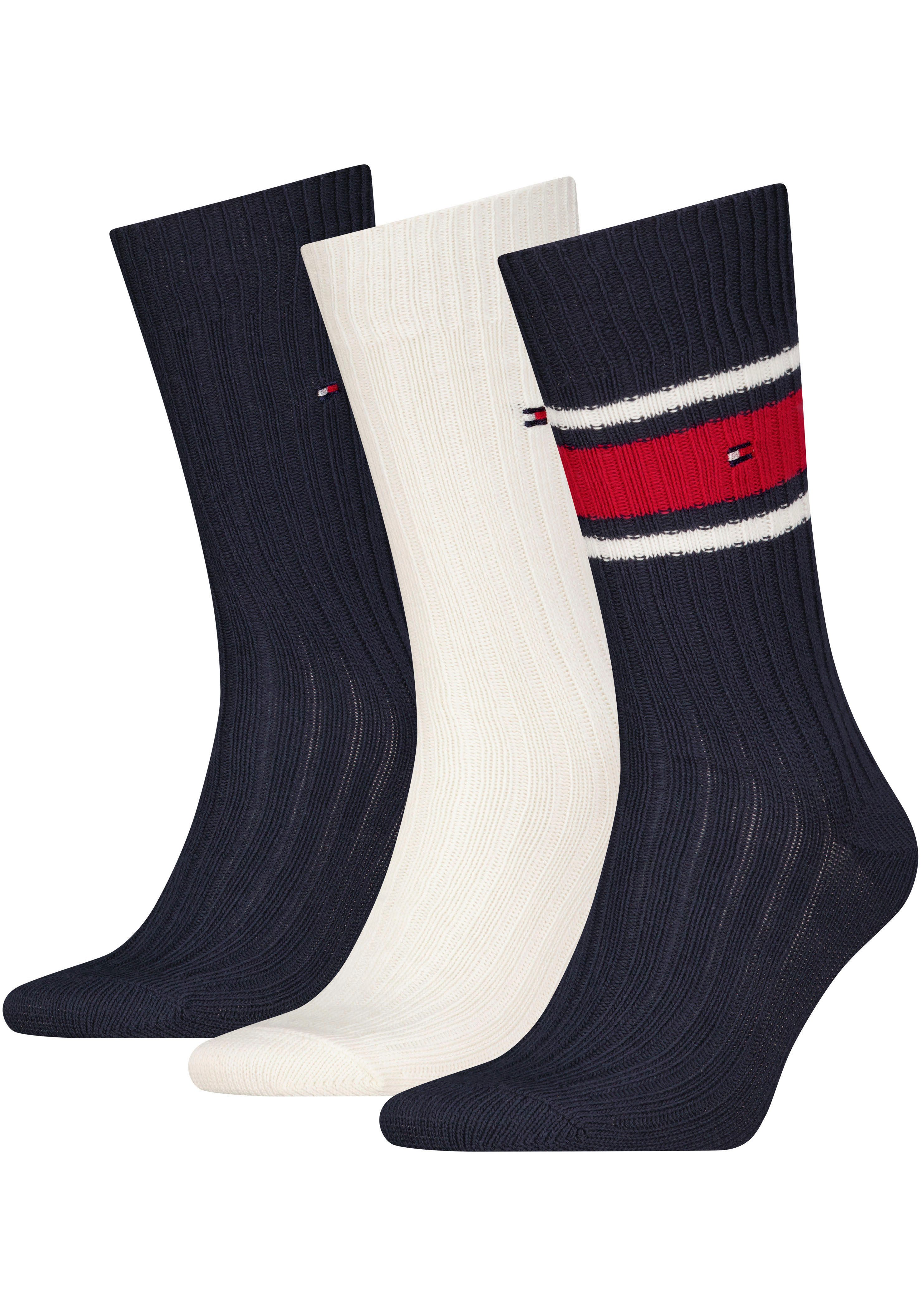 Tommy Hilfiger Socken (3-Paar) mit dezentem günstig online kaufen