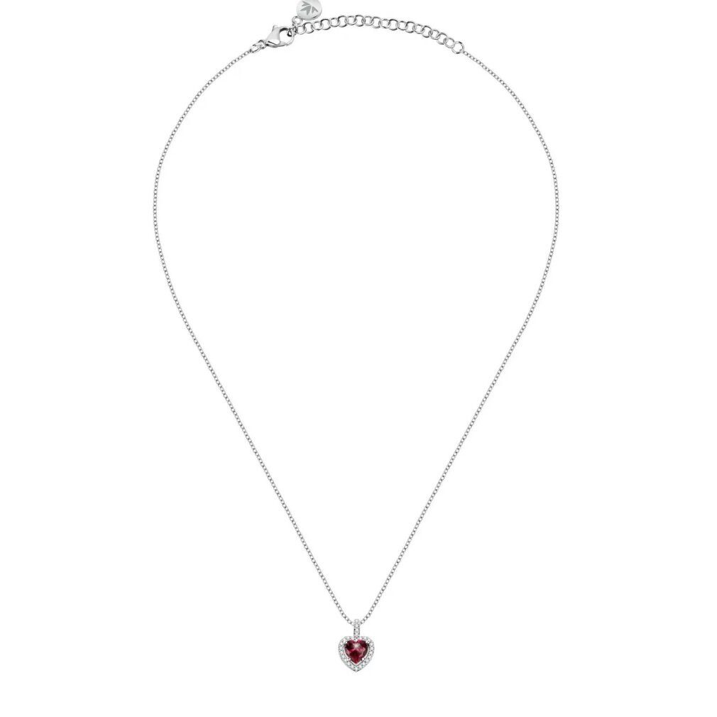 Kette mit Einhänger Romantic silver necklace Tesori SAVB04 (chain, pendant)