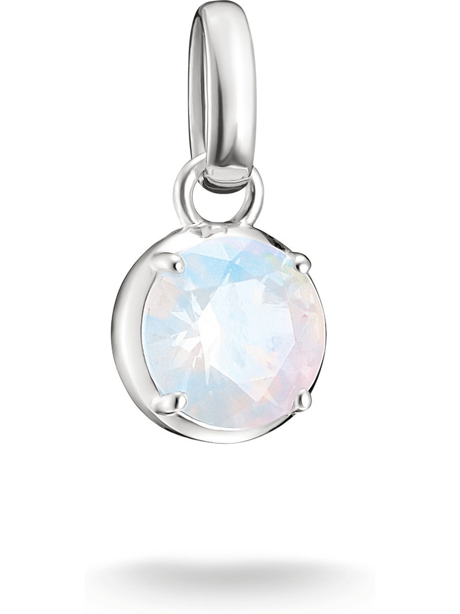 THOMAS SABO Kettenanhänger Thomas Sabo Unisex-Charm 925er Silber Farbstein