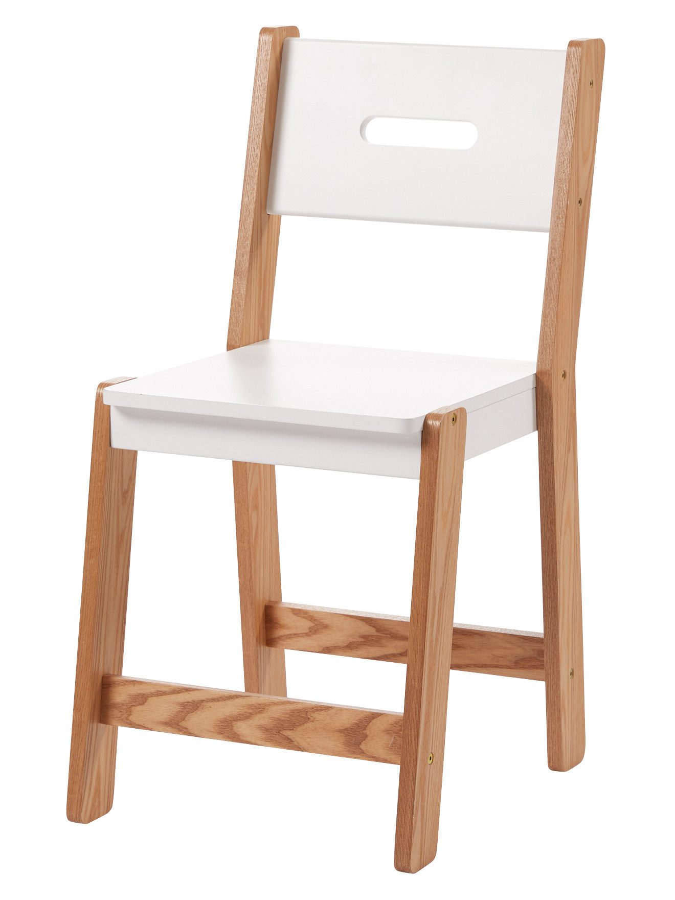vertbaudet Kinderstuhl Kinderstuhl ARCHITEKT JUNIOR, Sitzhöhe 45 cm