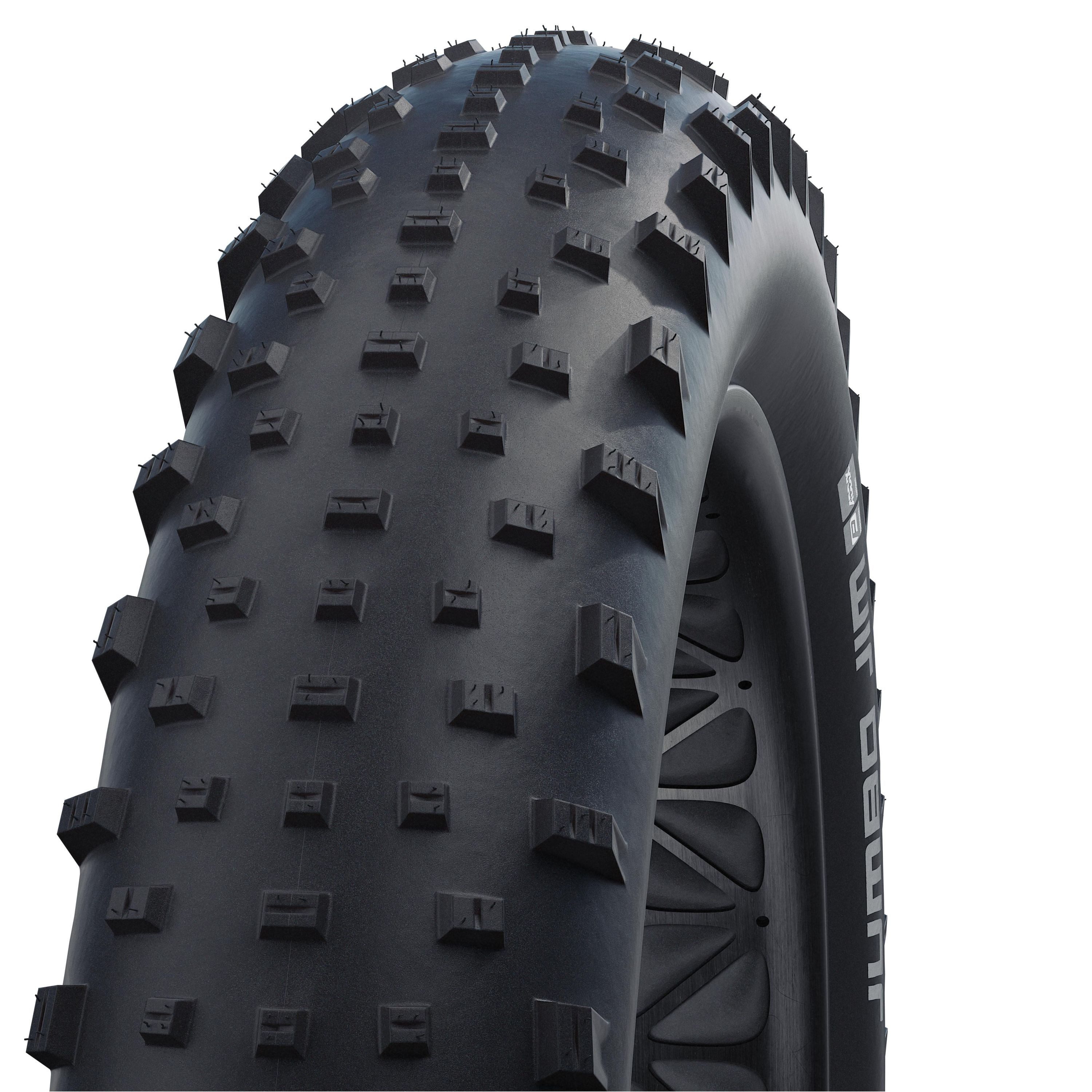 Schwalbe Fahrradreifen Schwalbe Jumbo Jim 100-559 Addix Tube Type Faltreifen 26x4.00, Faltreifen