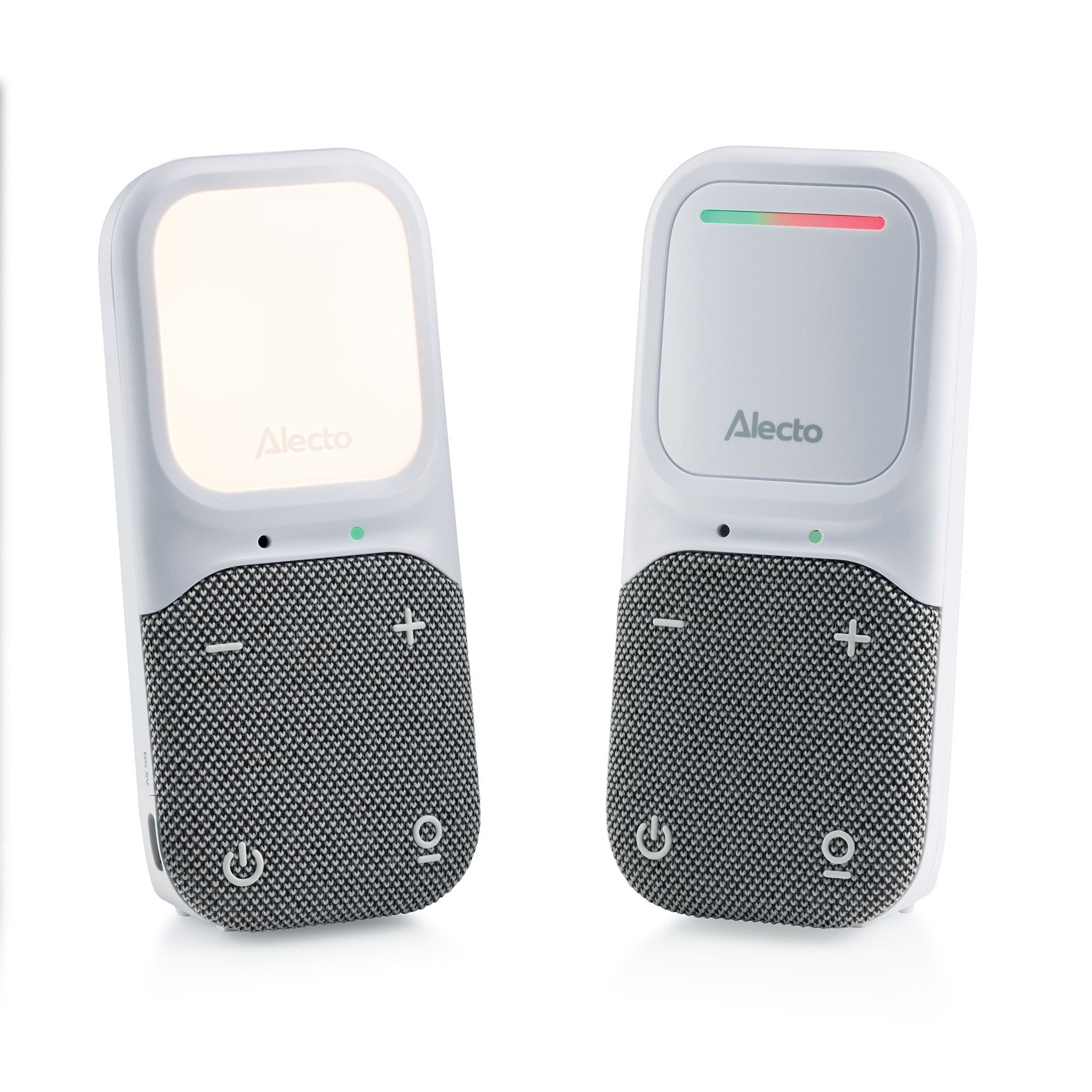 Alecto Video-Babyphone DBX135, 2-tlg., DECT-Klangqualität, integriertes Nachtlicht, für stressfreies Schlafen