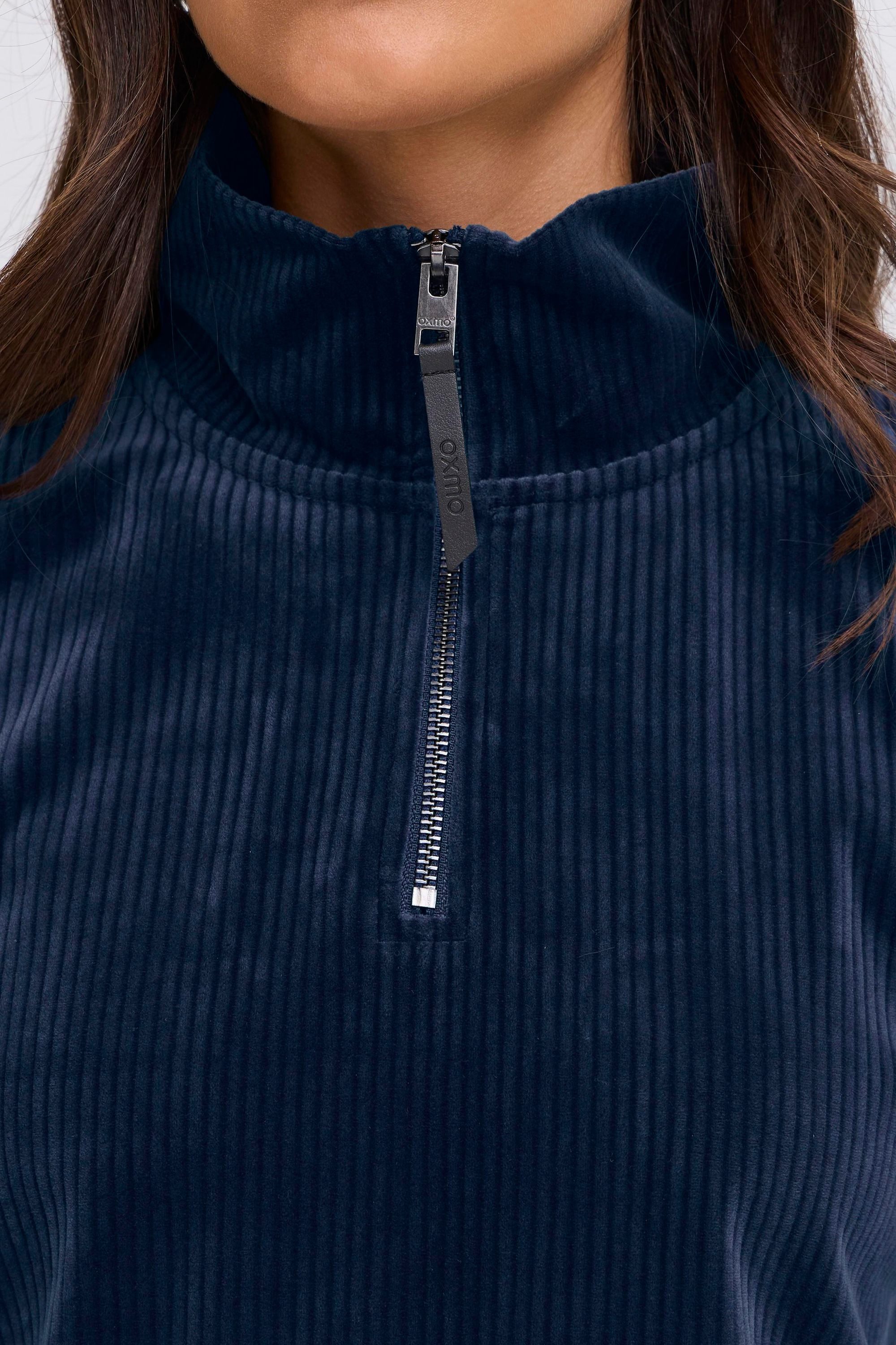 OXMO Longsweatshirt OXEbba Modernes Longsweatshirt