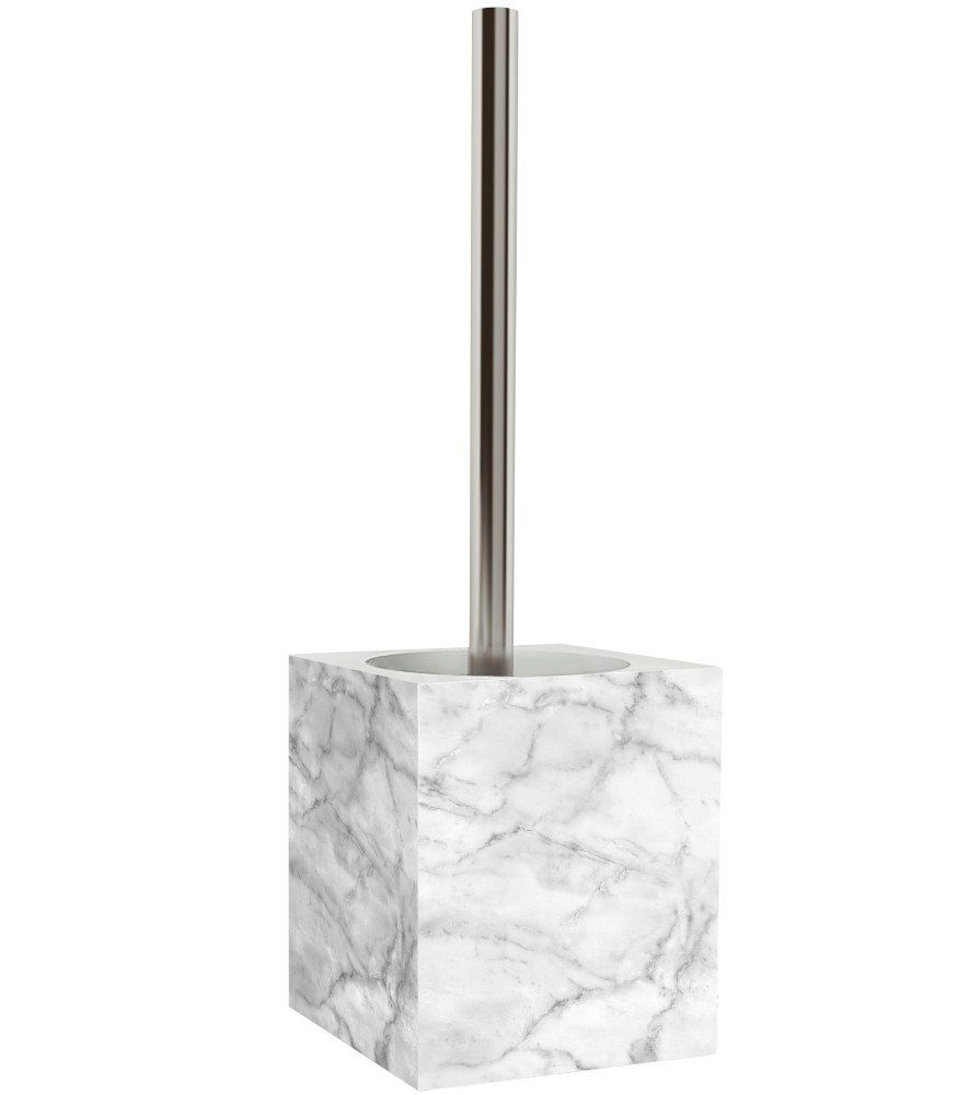 Sanilo WC-Reinigungsbürste Marmor, modern & stylish, WC-Bürste mit auswechselbarem Bürstenkopf