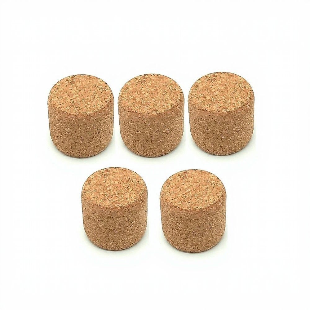 Kork-Deko.de Пол дверной упор 5er-Set Kork Дверная пружина Boden – Presskork, rutschfest & bodenschonend