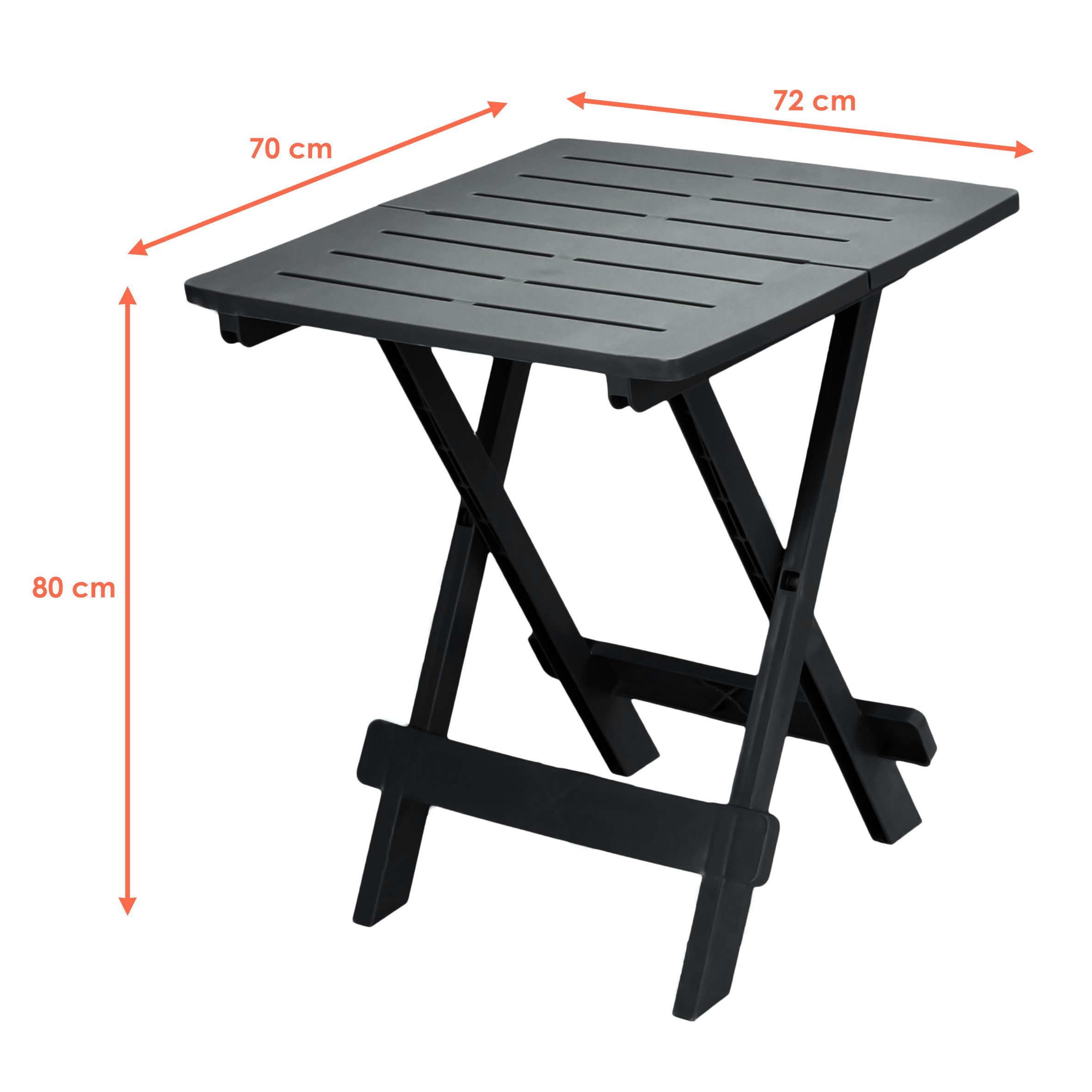 Spetebo Gartentisch Klapptisch Tevere - 72 günstig online kaufen