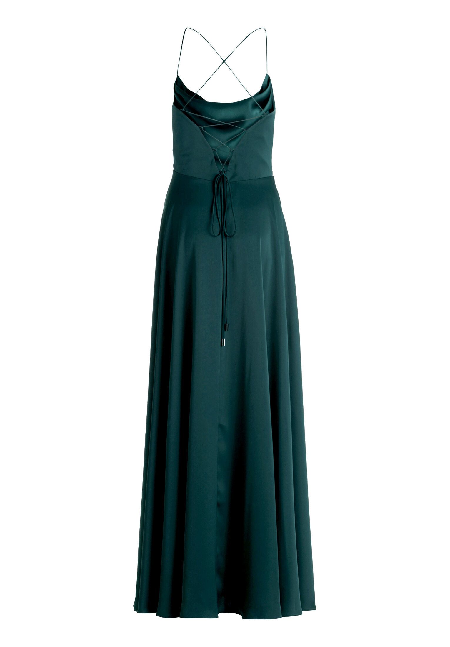 Vera Mont Abendkleid Damen mit Wasserfallausschnitt Material