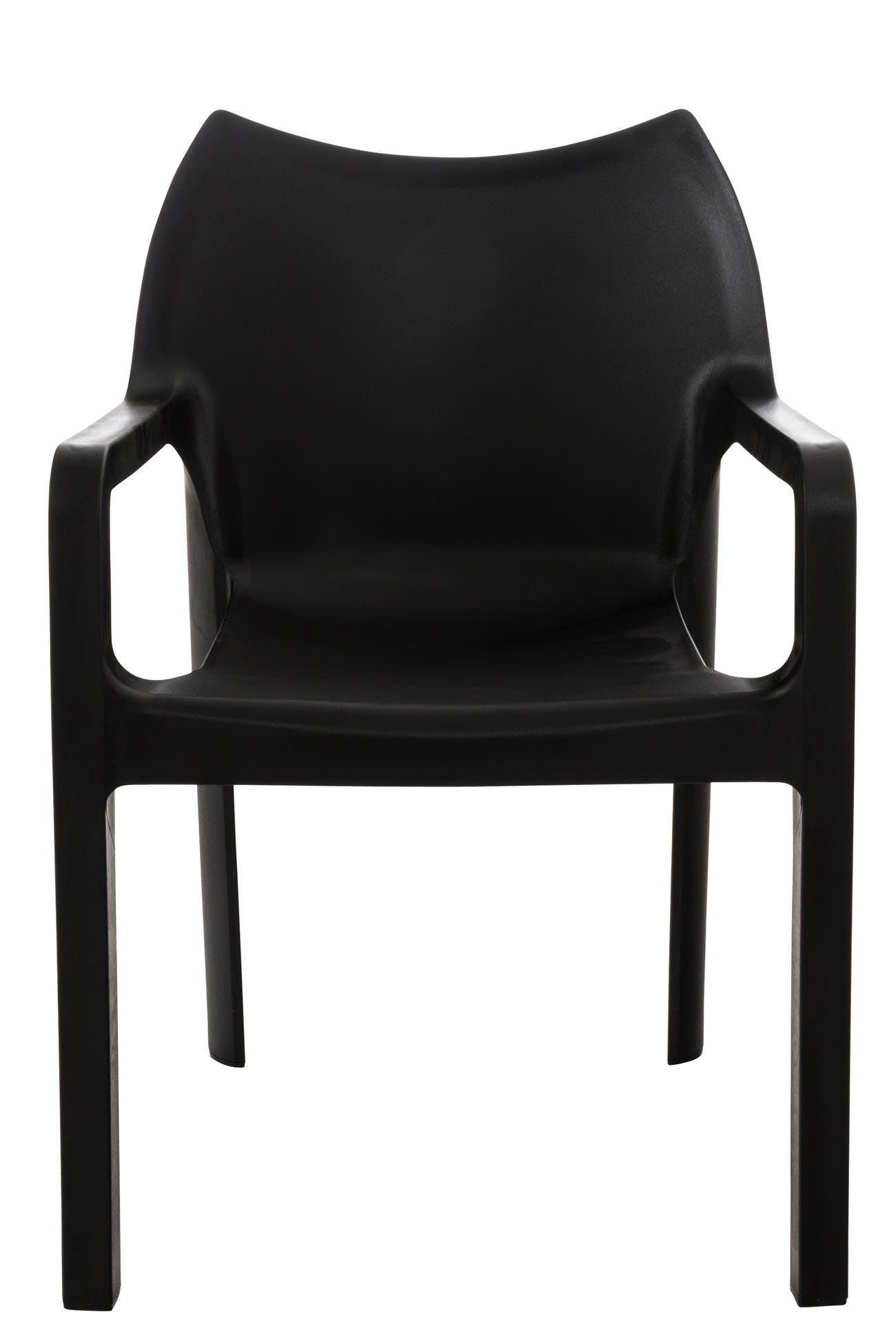 CLP Gartenstuhl Diva (2er Set, 2 St), Outdoor, mit Armlehnen, stapelbar