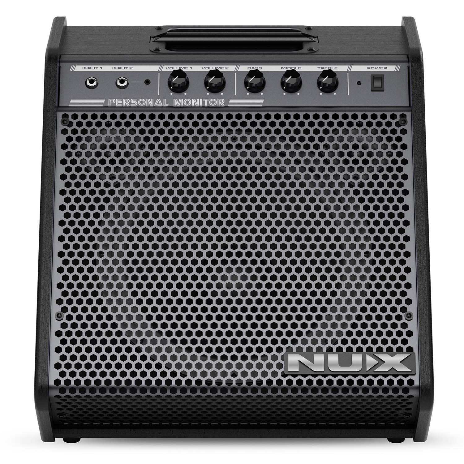 Nux E-Drum Nux Schlagzeug-Verstärker NPA-100 E-Drum Monitor mit Kabel,Monitor-Lautsprecher, 1-St., Monitor-Lautsprecher, Vorteils-Set mit Kabel