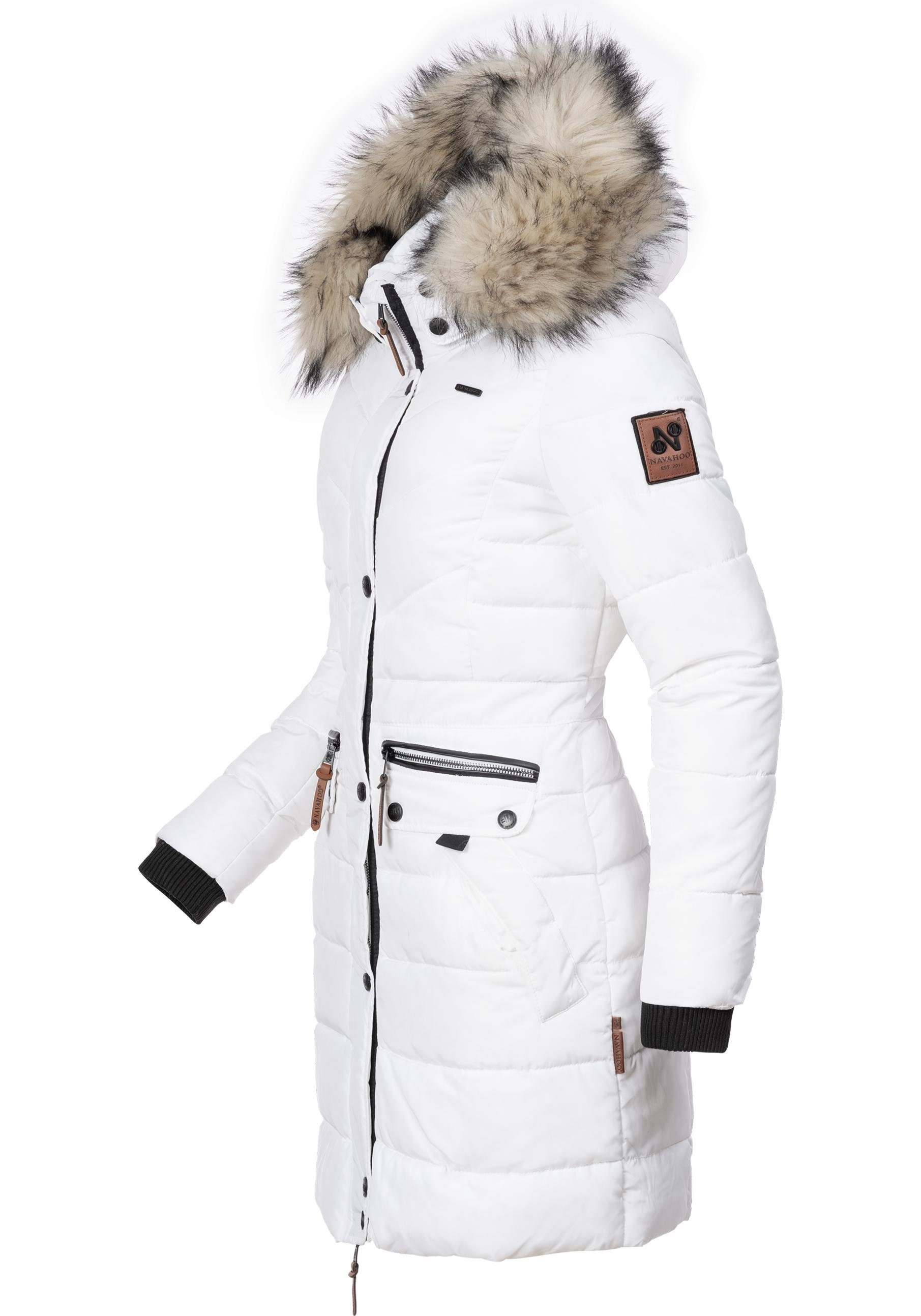 Navahoo Steppmantel Paula stylischer Winter Parka günstig online kaufen