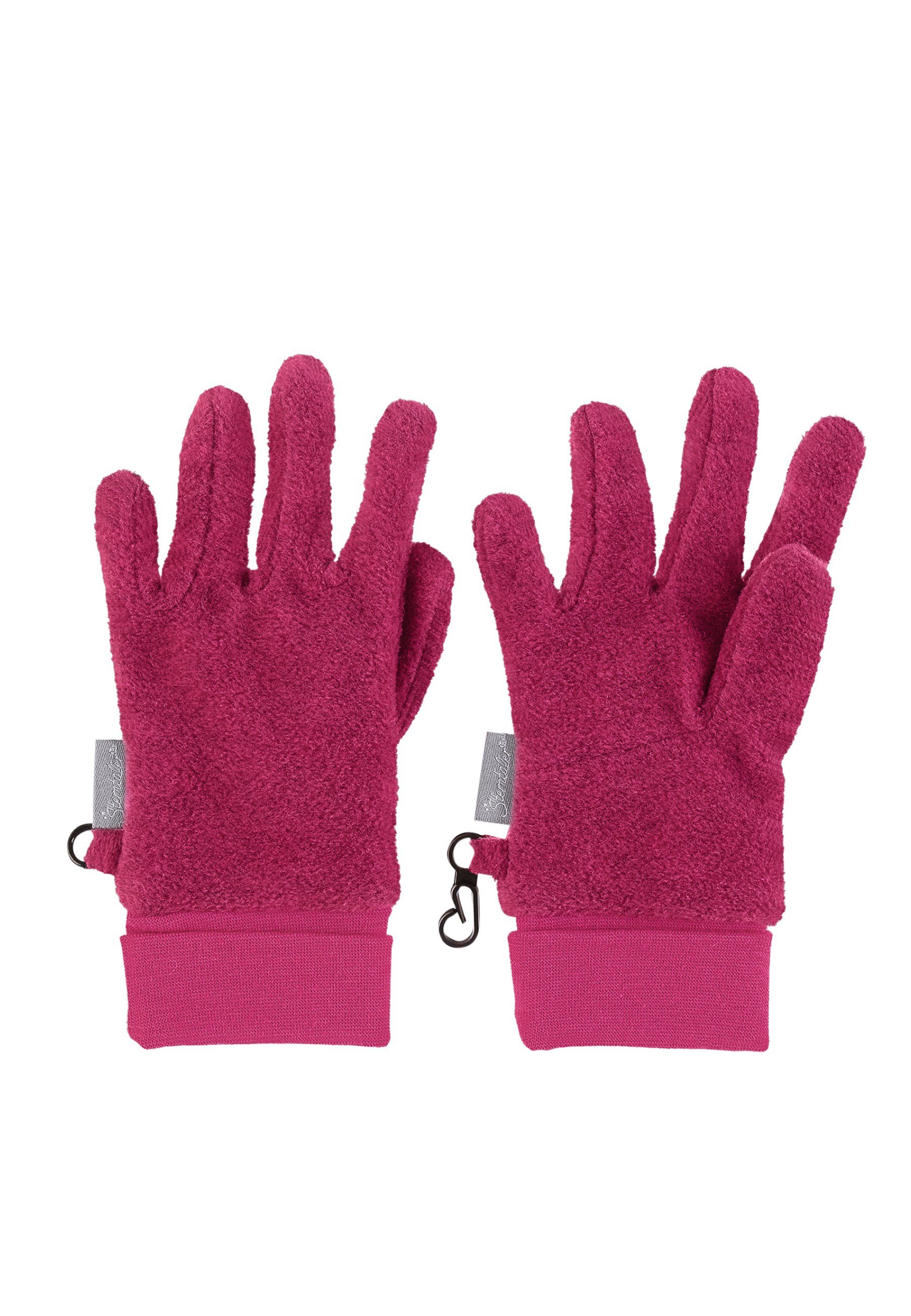 Sterntaler® Fleecehandschuhe Fingerhandschuhe uni (1-St) aus Mircofleece und elastischem Bündchen