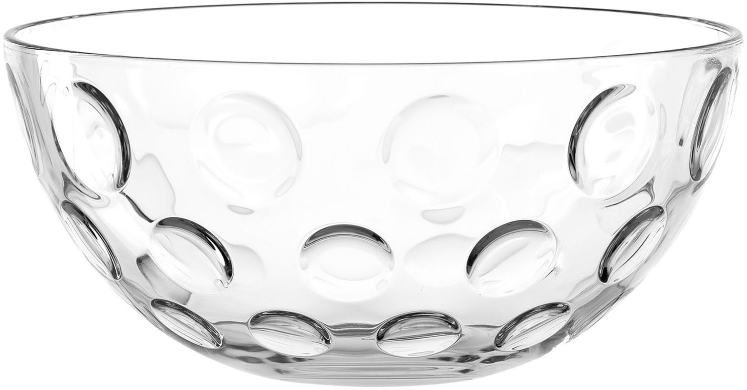LEONARDO Schale CUCINA OPTIC, Glas, (1-tlg), Spülmaschinengeeignet