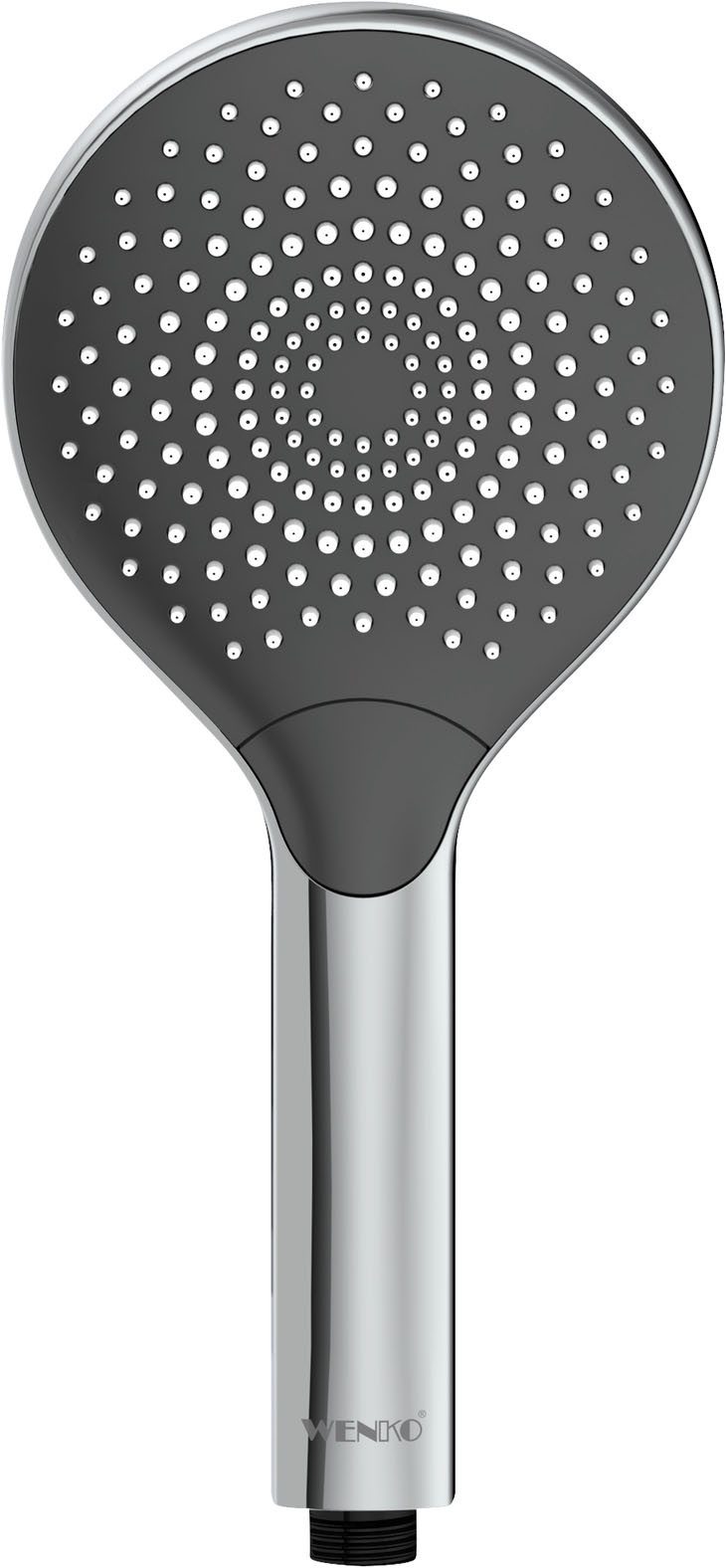 WENKO Handbrause Watersaving, 3 Strahlarten, Ø 12 cm