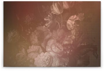 A.S. Création Leinwandbild dutch pastel 3, Blumen (1 St), Keilrahmen Bild Floral Rosen Rosé