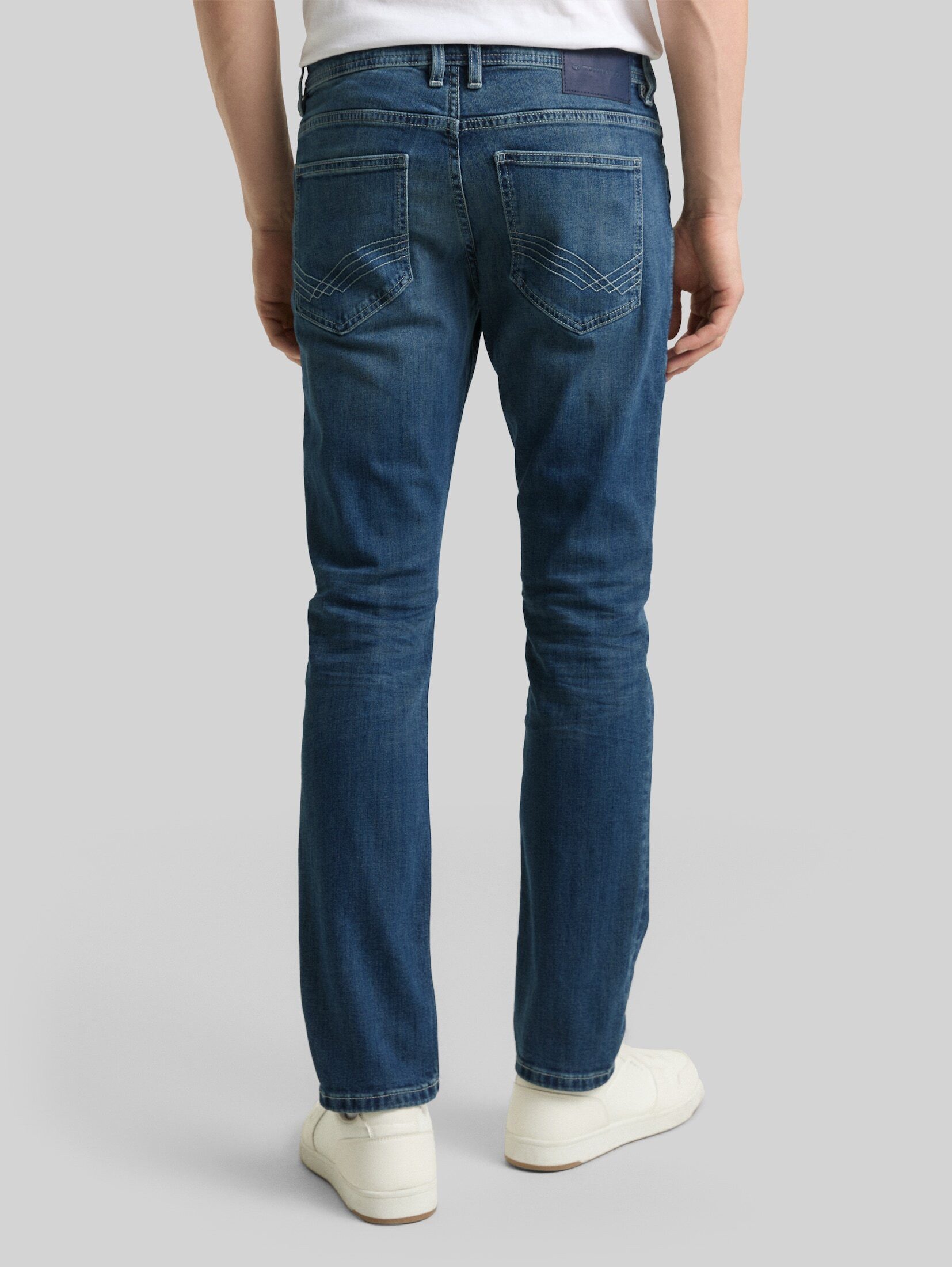 TOM TAILOR Straight-Jeans Jeanshosen TTMARVIN STRAIGHT Jeans – Bild 4 von 5