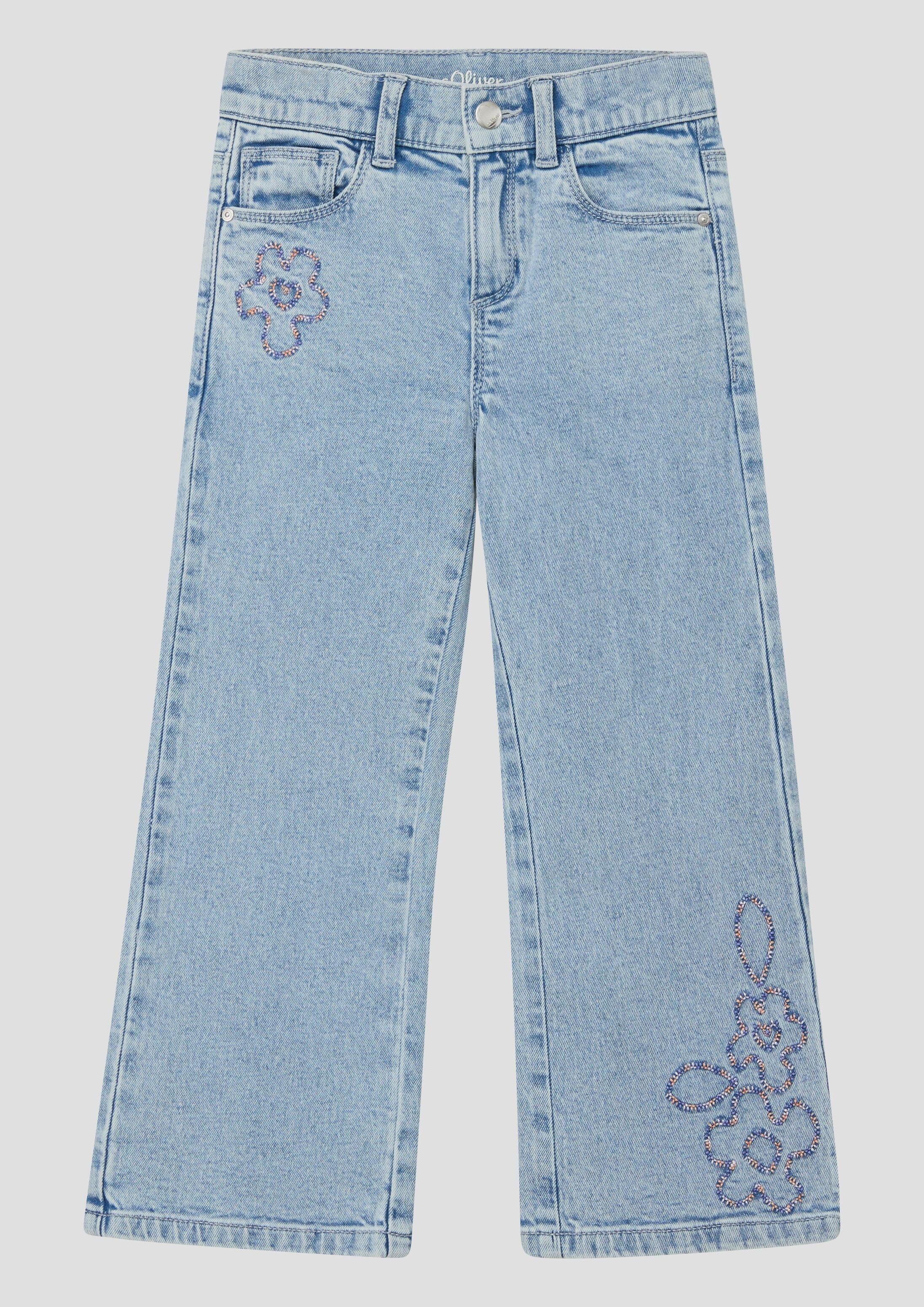 Weite Jeans Jeans-Hose WIDE LEG