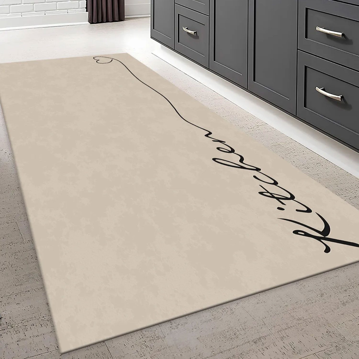 Jungengel Küchenläufer Küchenteppich Kitchen Läufer Esszimmer günstig online kaufen