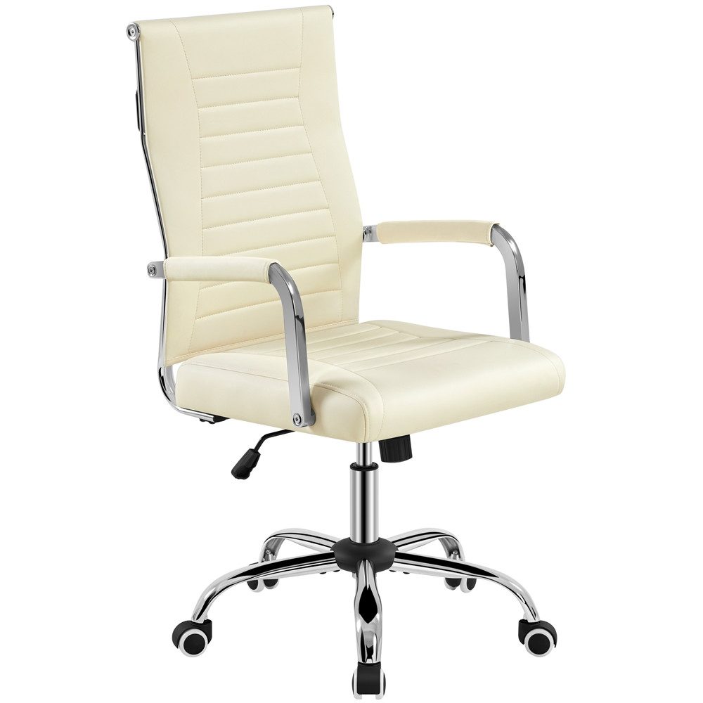 Yaheetech Bürostuhl, Schreibtischstuhl mit verstellbarer Rückenlehne Comput günstig online kaufen