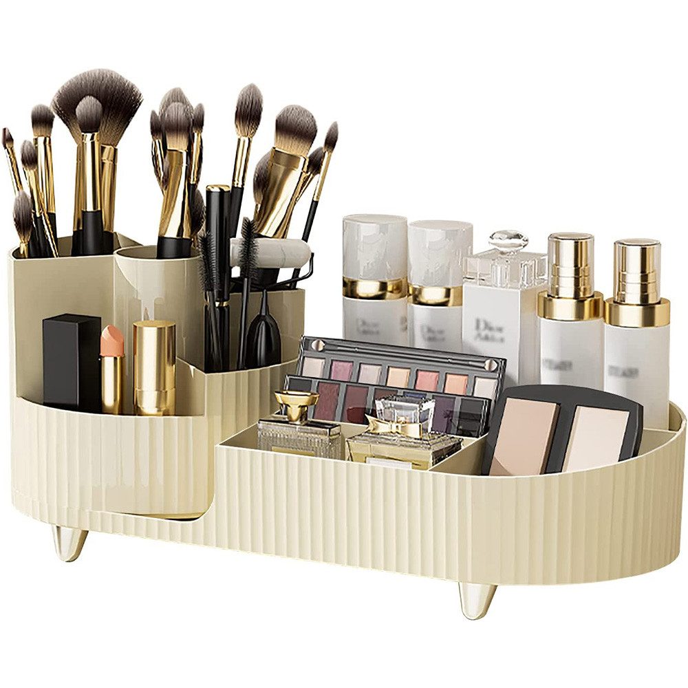 Make-Up Organizer Kosmetik Make Up Organizer 360°Drehbarer Pinsel Organizer