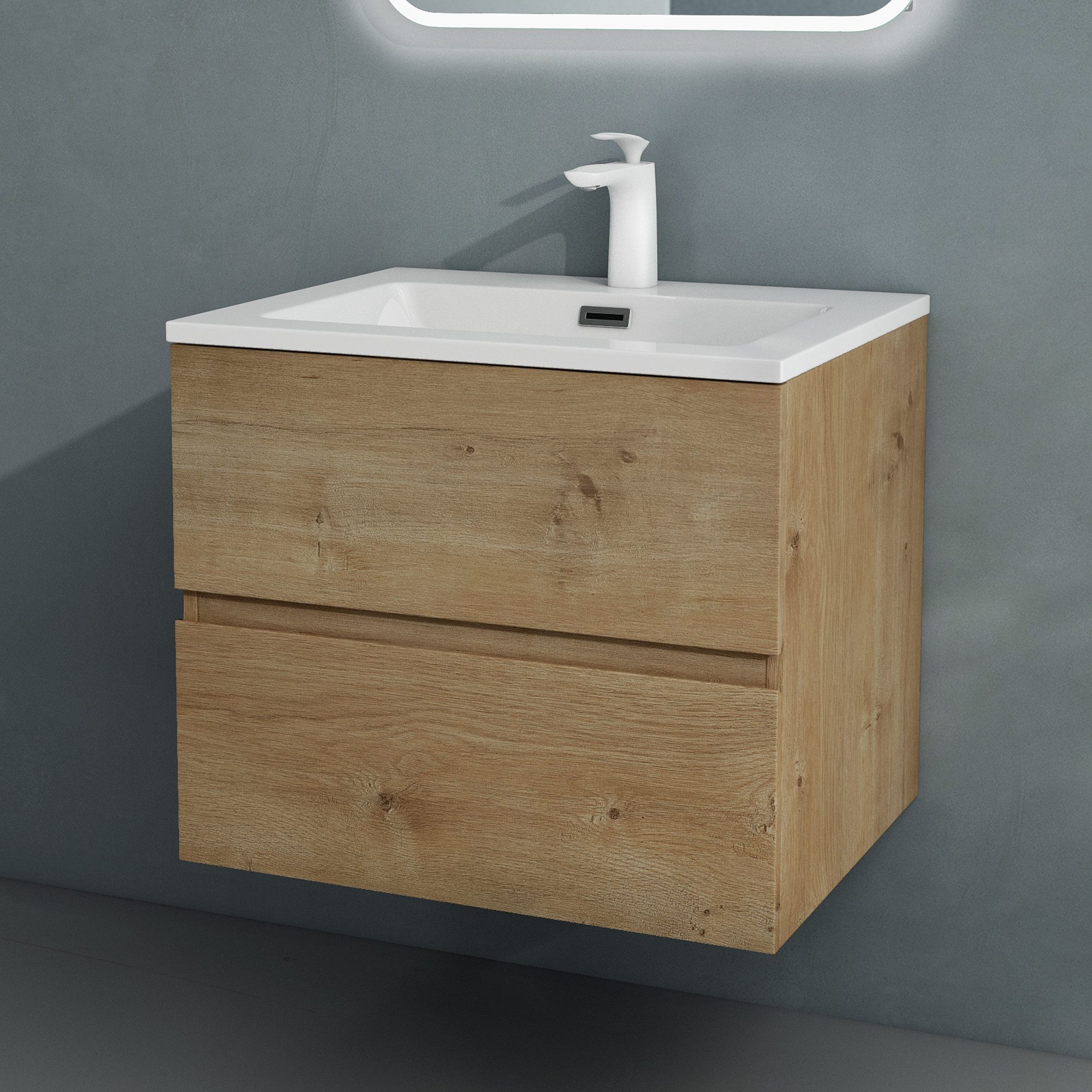 doporro Badmöbel-Set Badezimmermöbel Badezimmer Waschbecken Waschtisch günstig online kaufen