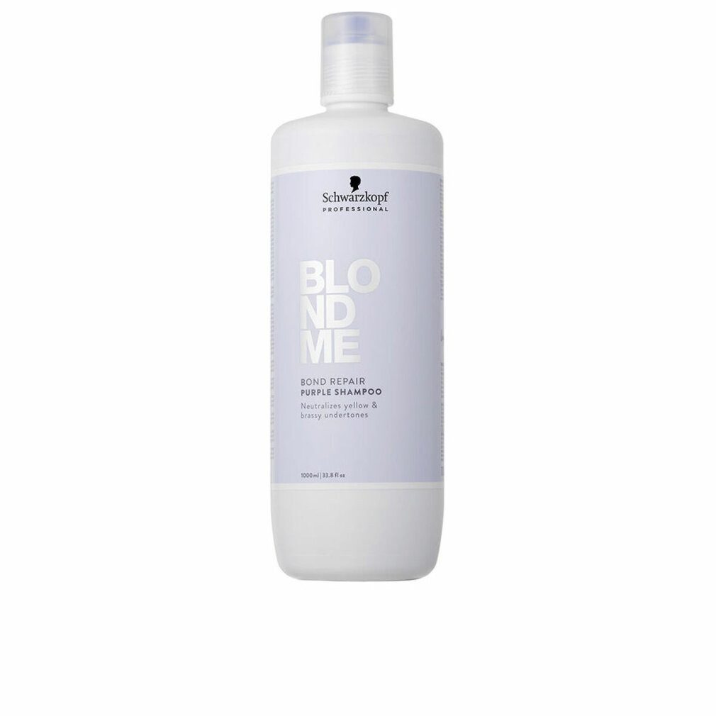 Schwarzkopf Haarpflege-Set BLONDME BOND REPAIR Shampoo Purple 1000 ml