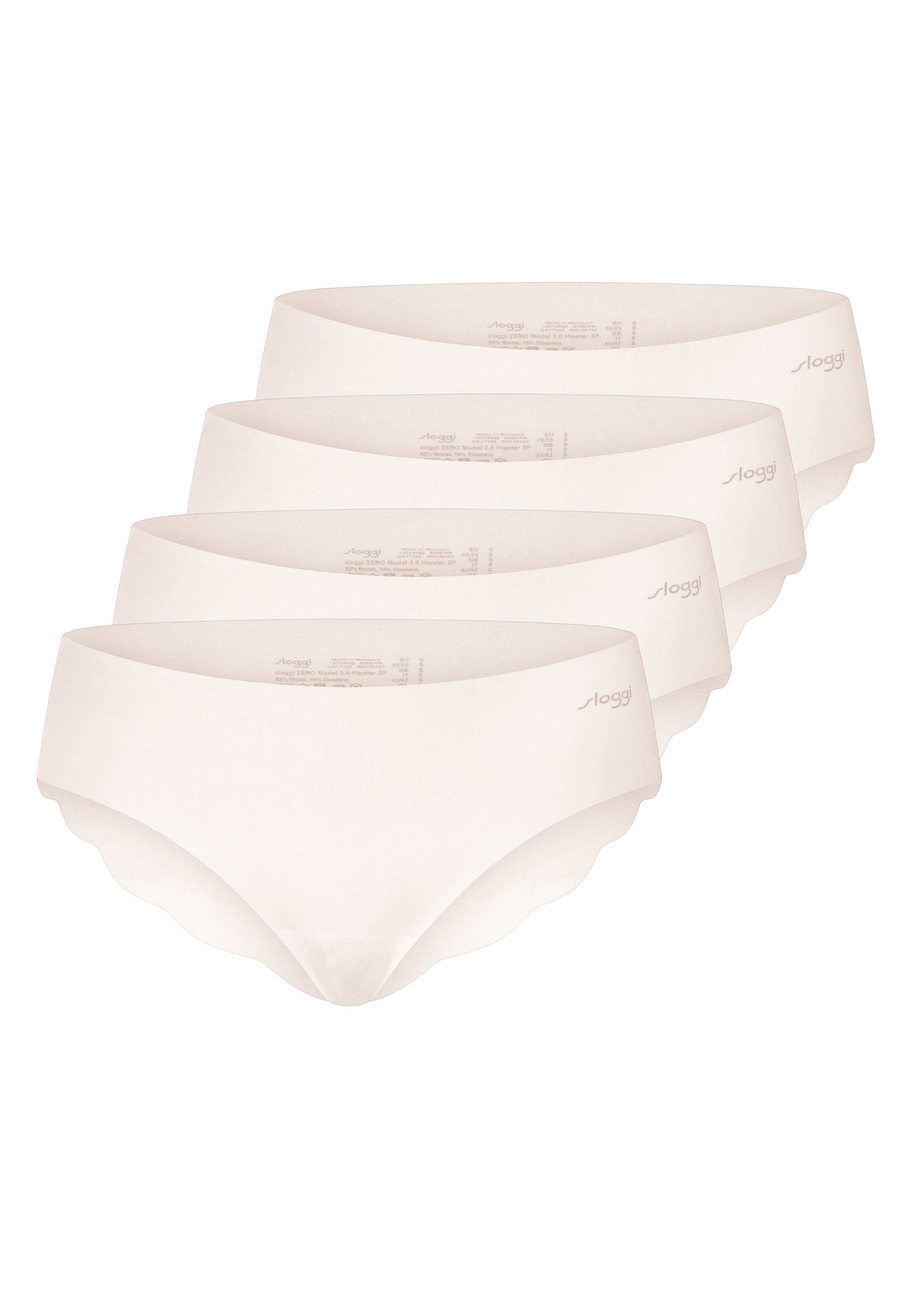 sloggi Hipster 4er Pack ZERO Modal 2.0 (Spar-Set, 4-St) Hipster - Nahtlos - günstig online kaufen
