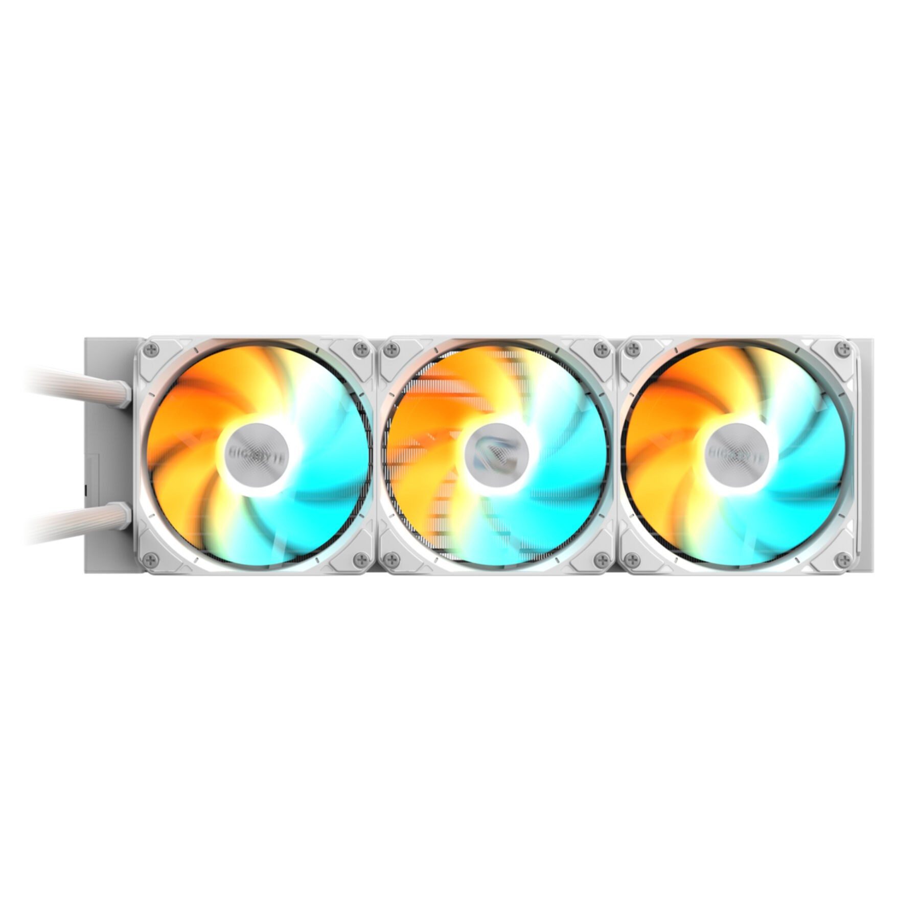 Gigabyte Gehäuselüfter GAMING 360 ICE Flüssigkeitskühler für CPU - 3x120 mm ARGB-Lüfter, Schi