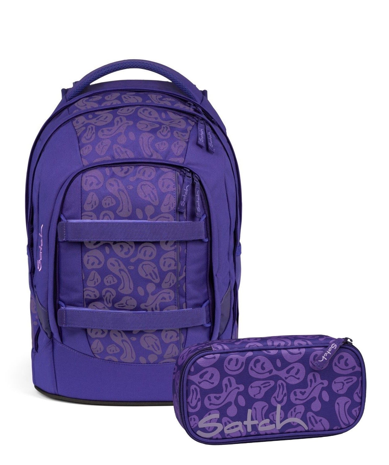 Satch Schulranzen Schulrucksack-Set PACK Bright Faces günstig online kaufen