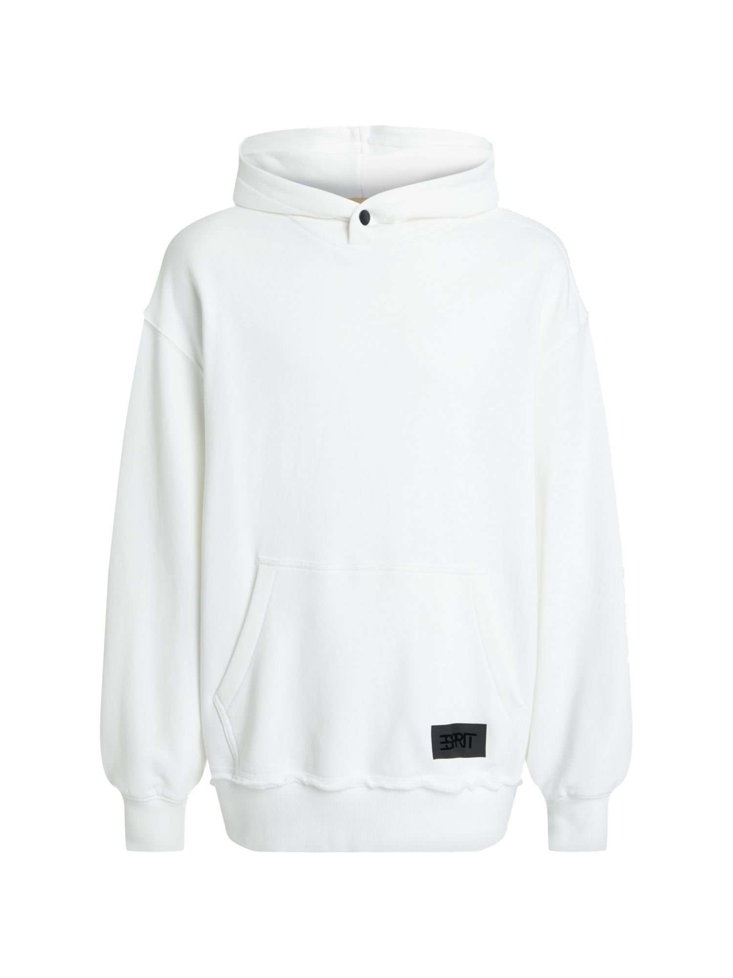 Sweatshirt im (1-tlg) Oversize-Look Hoodie WHITE Esprit