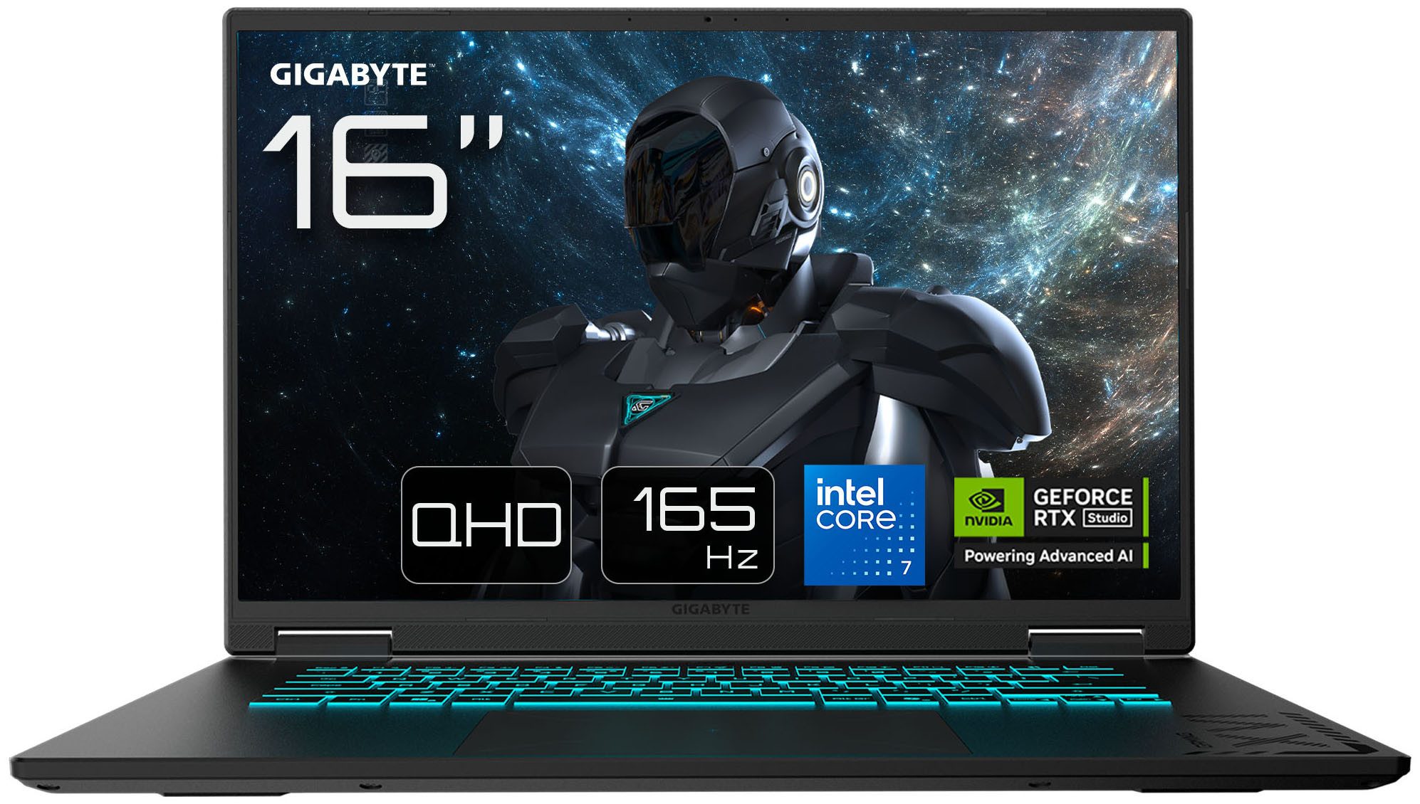 Gigabyte GAMING A16 PRO DXHG4DECC4SH Gaming-Notebook (40,64 cm/16 Zoll, Intel Core 7 240H, GeForce® RTX 5070 Ti, 32 GB, 1000 GB SSD)