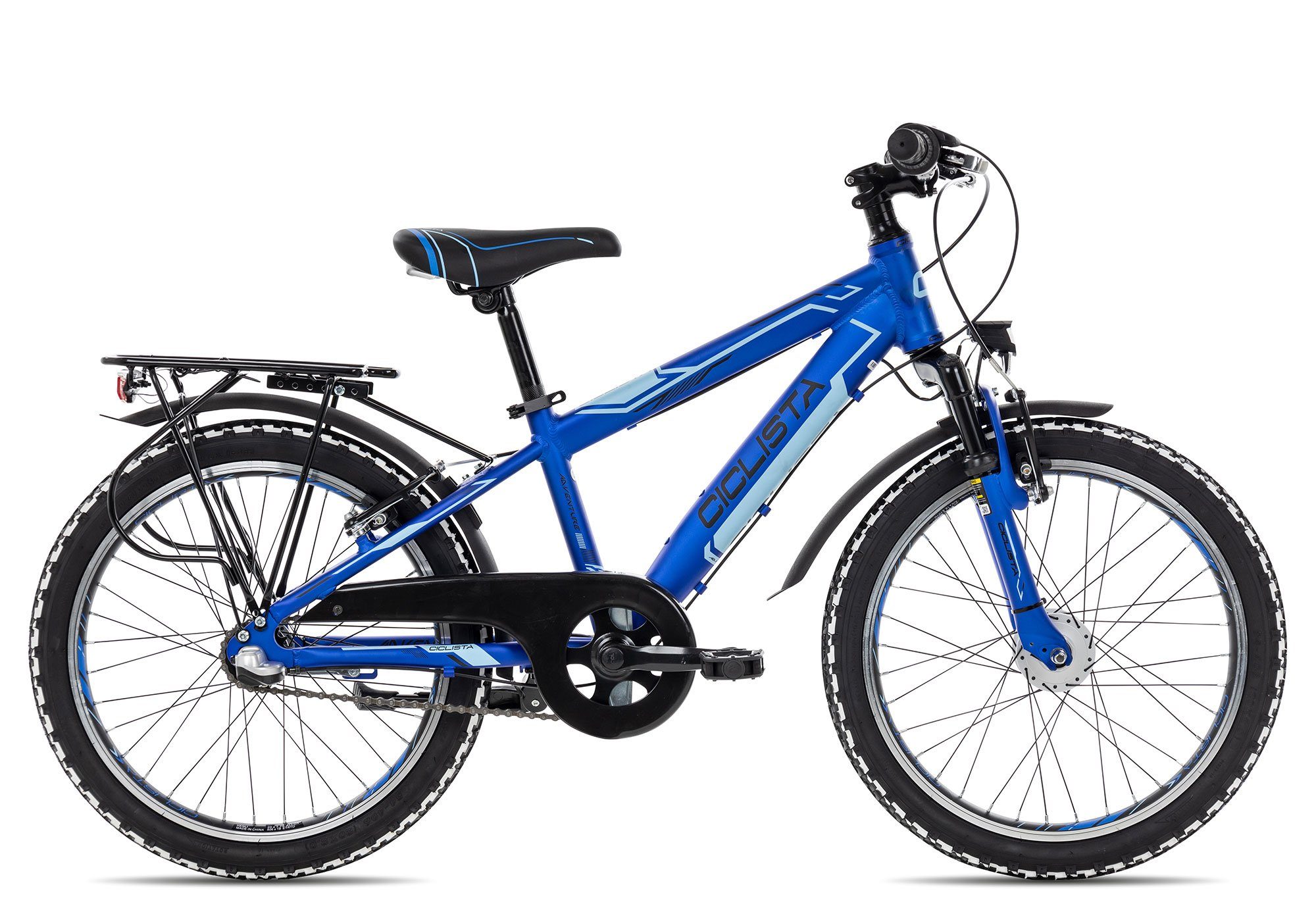 Ciclista Kinderfahrrad Adventure 3 20, 3 Gang Shimano Nexus 3 Rücktritt Schaltwerk, Nabenschaltung Rücktritt, Kinderfahrrad 20 Zoll blau