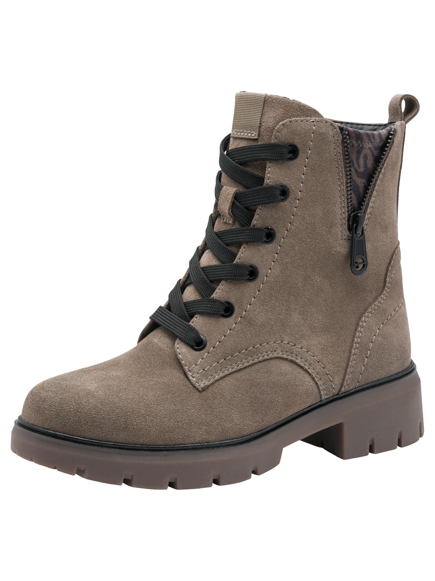 WIDE FIT Easy Stretch, comfortFit, Removable Sock Schnürstiefelette