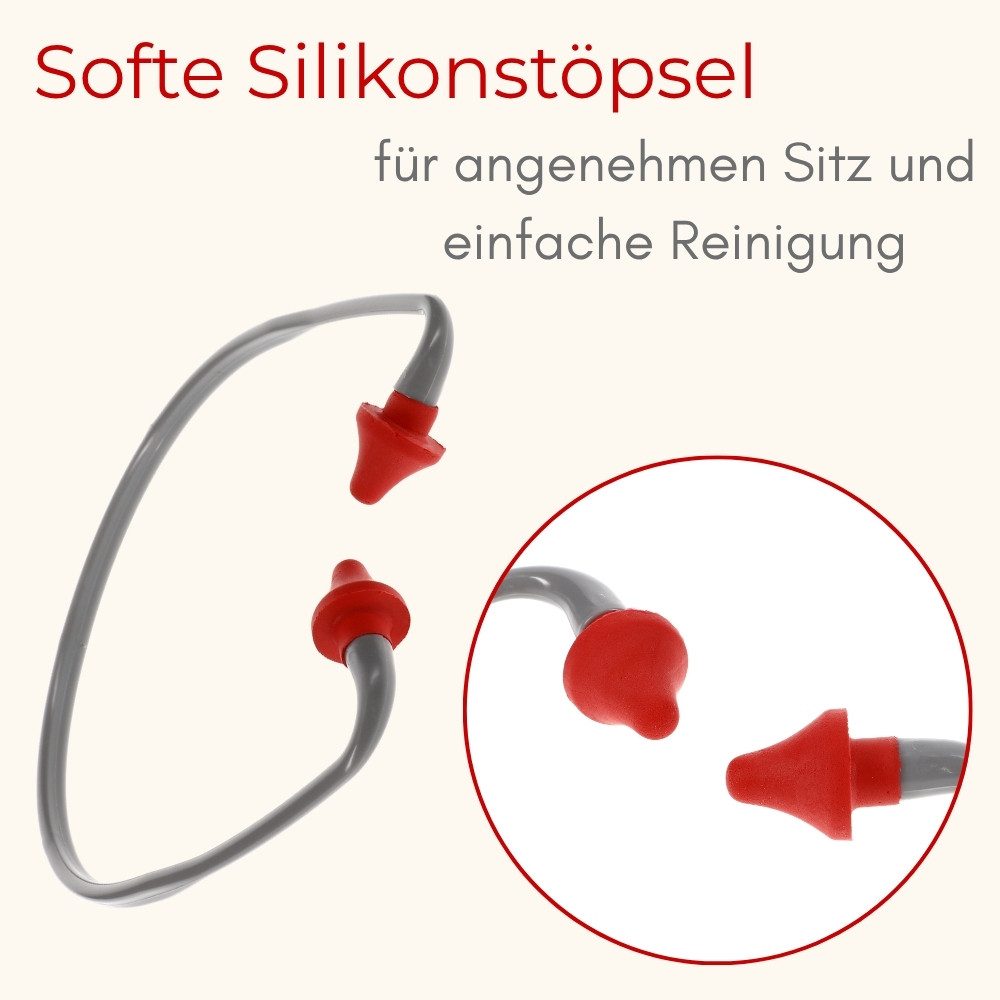 GarPet Bügelgehörschutz Bügelgehörschutz Gehörschutz Arbeit Silikon Gehörschutzstöpsel Bügel