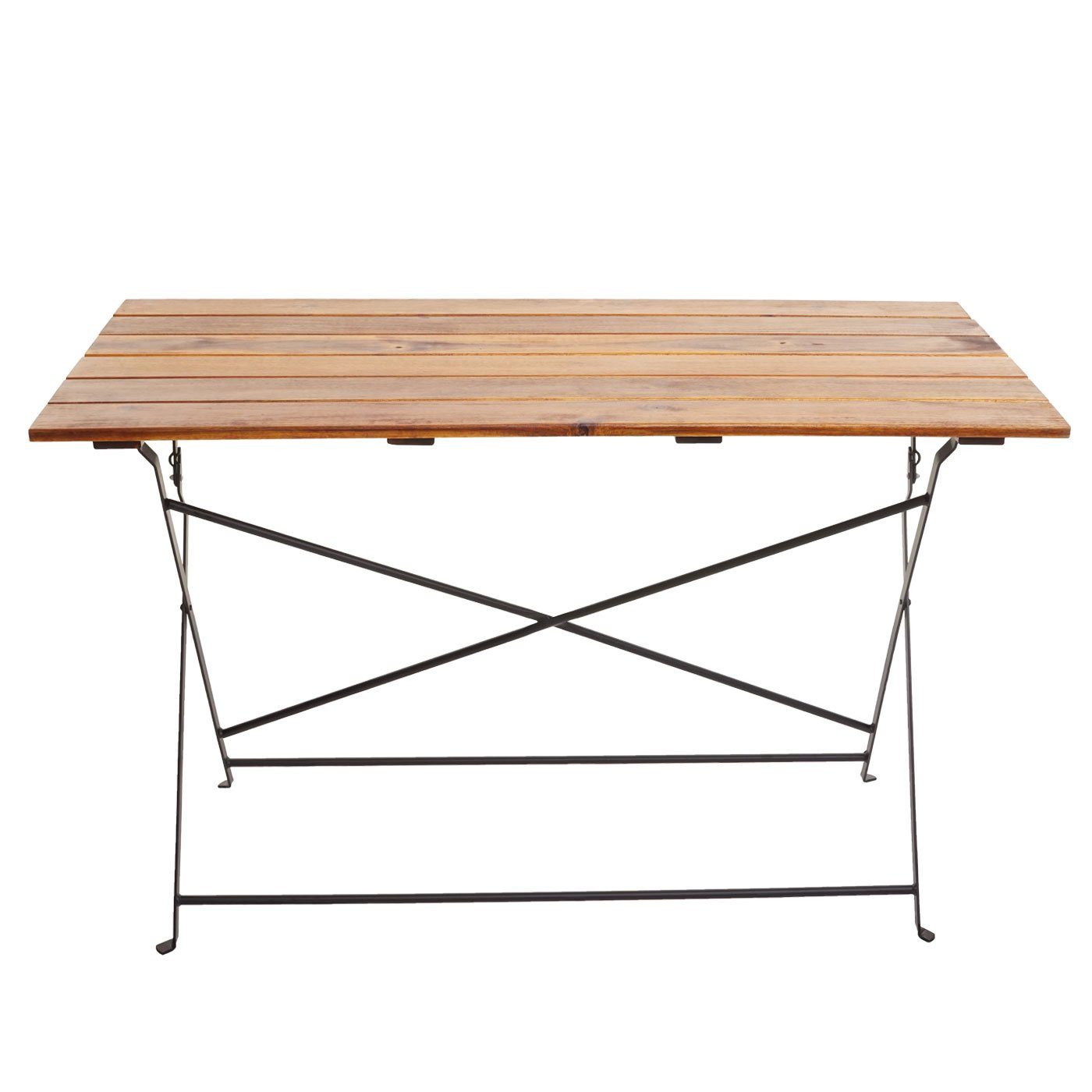 PROREGAL® Bierzeltgarnitur Biergartentisch 117x68x71cm Gastronomie-Qualität Klapptisch Farbe