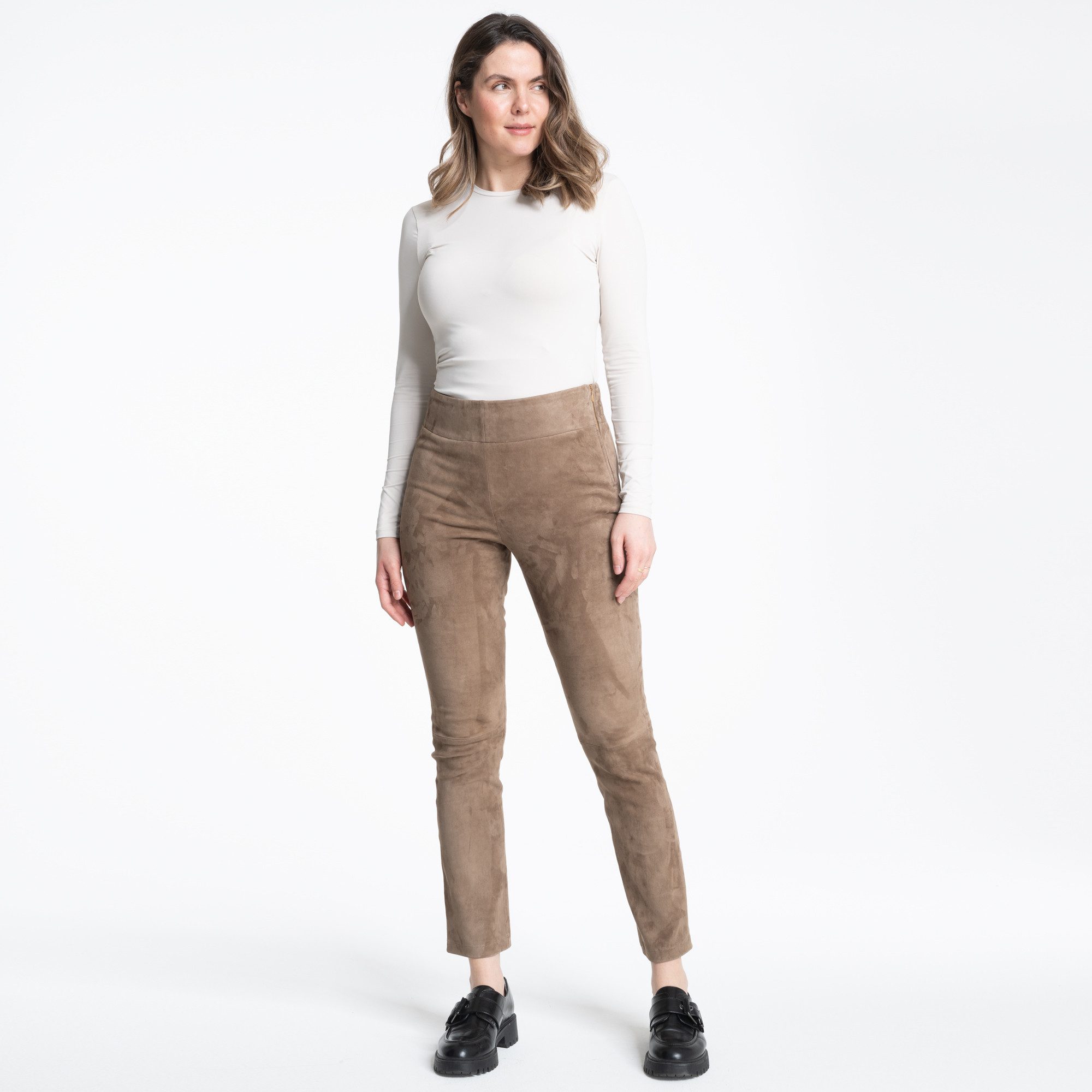 Mouflon Lederhose LIA Strech-Anteil günstig online kaufen