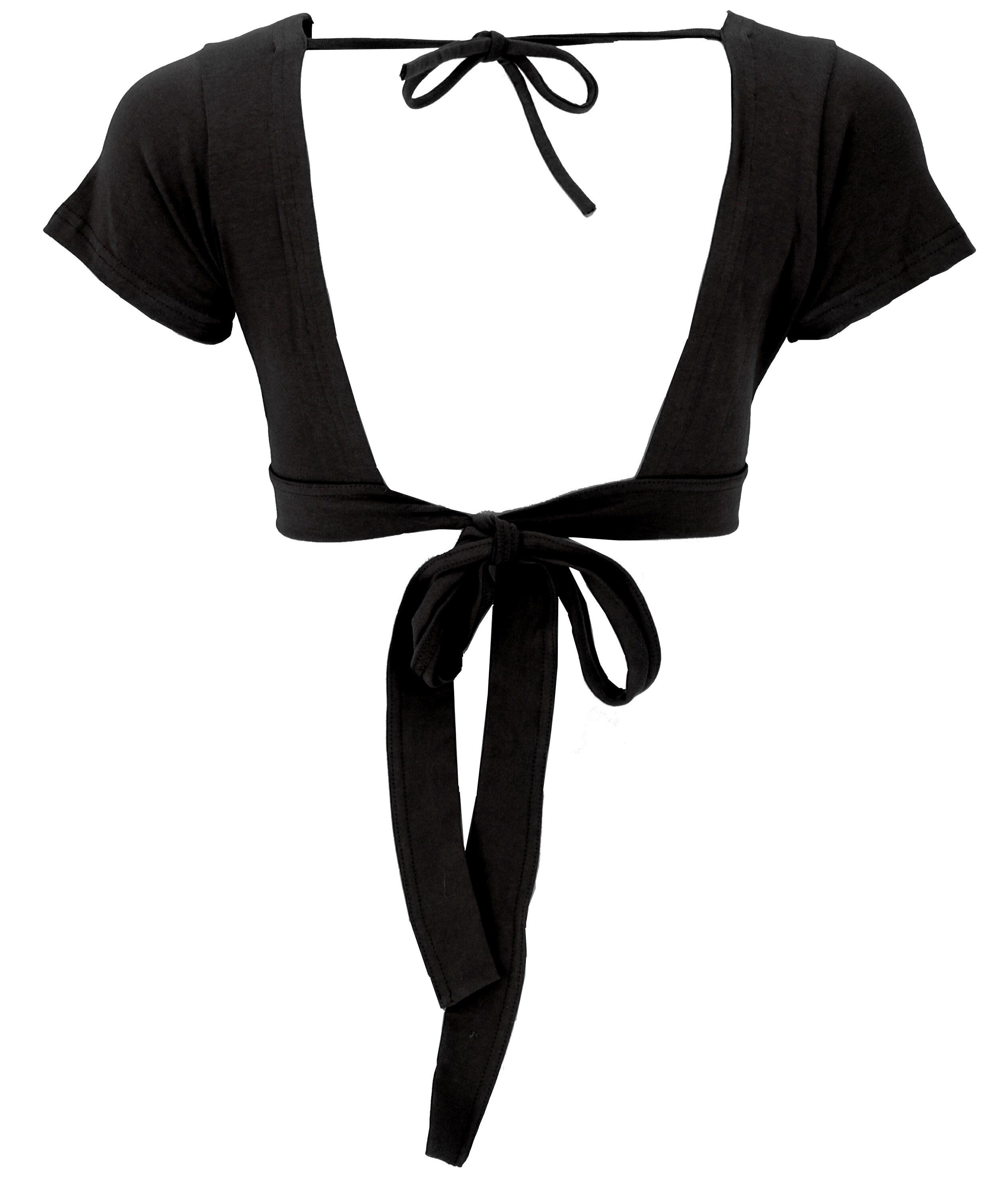 Guru-Shop T-Shirt Choli Top, bauchfreies Top günstig online kaufen
