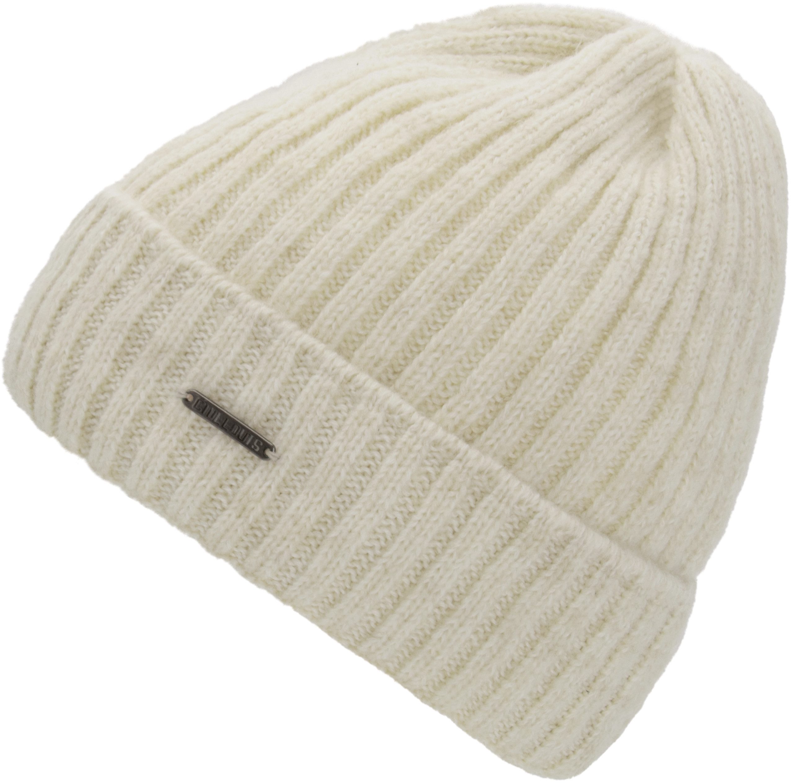 chillouts Beanie Tuva Hat in flexibler Passform ca. 53-62 cm, klassisches Rippstrick-Design