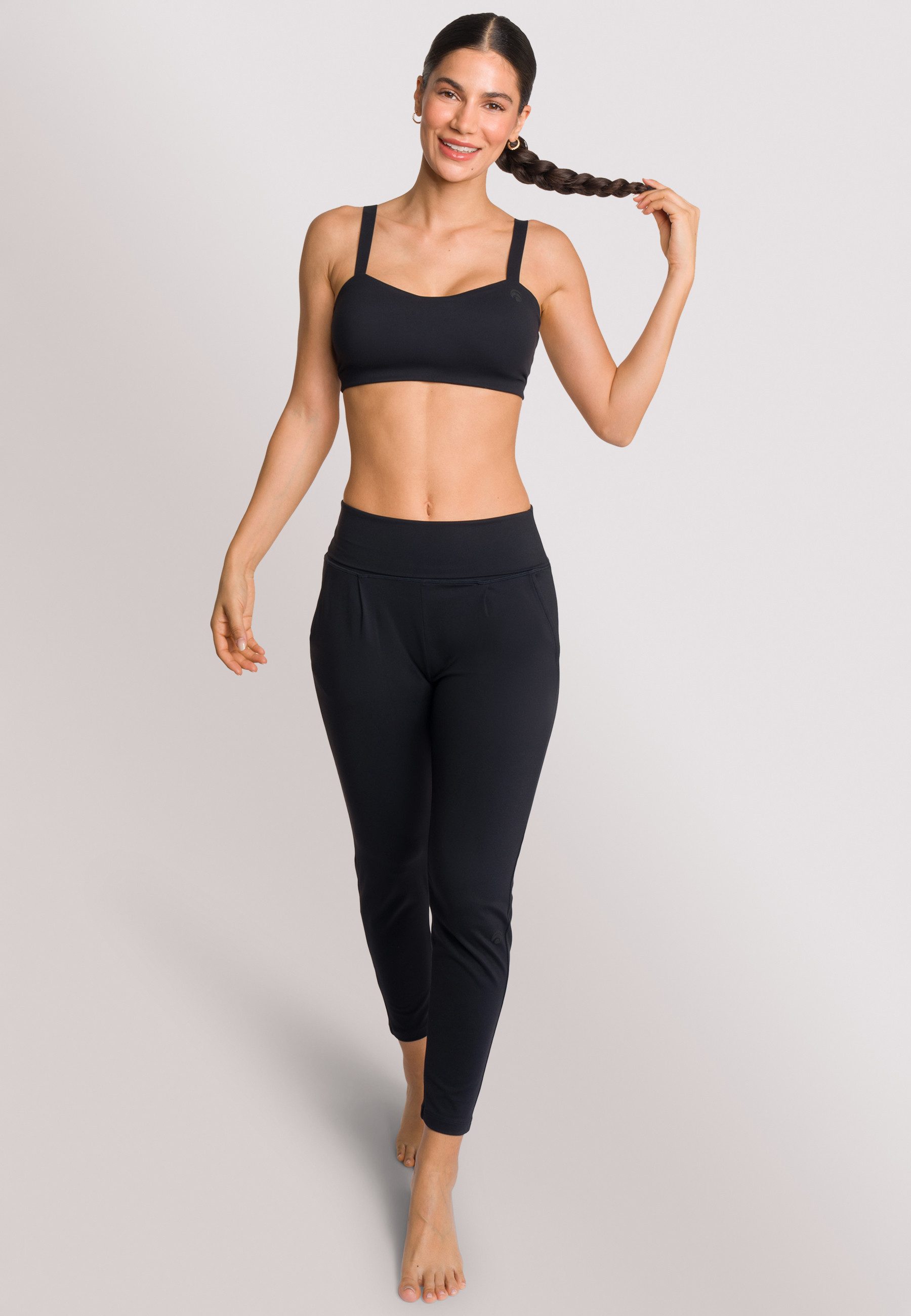 OCEANSAPART Sport-BH Ginger (1-tlg) Softes Material mit leichtem bis mittleren Support