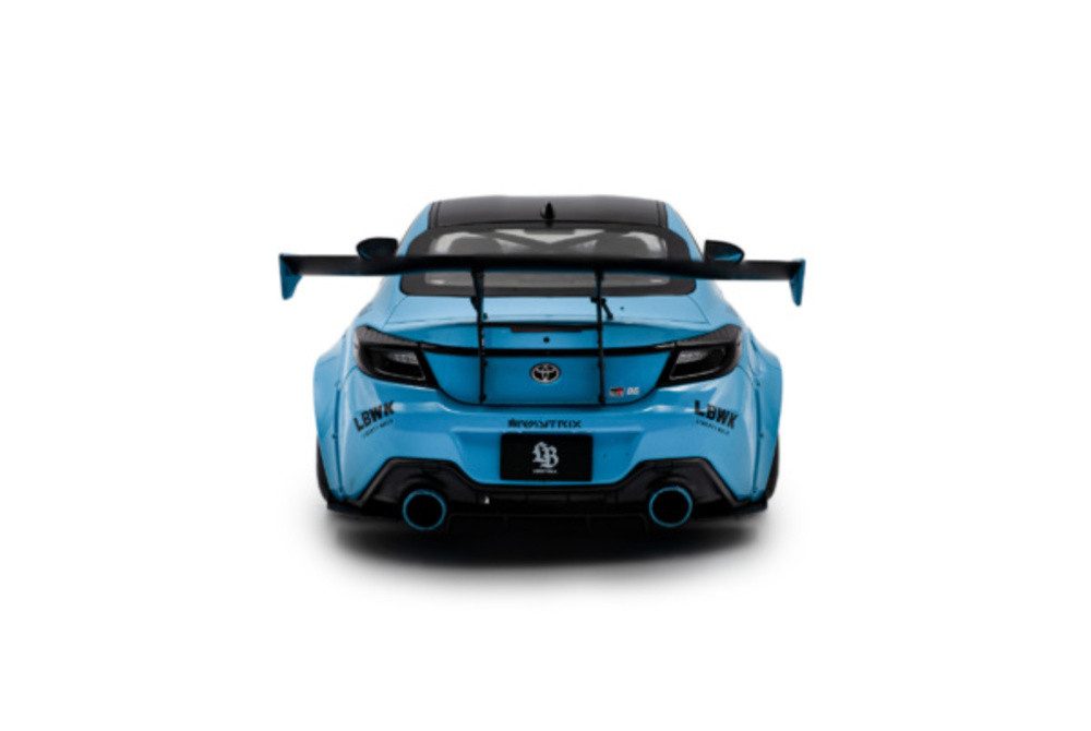 Solido Modellauto Toyota GR86 LBWK Bodykit 2024 blau, Maßstab 1:18