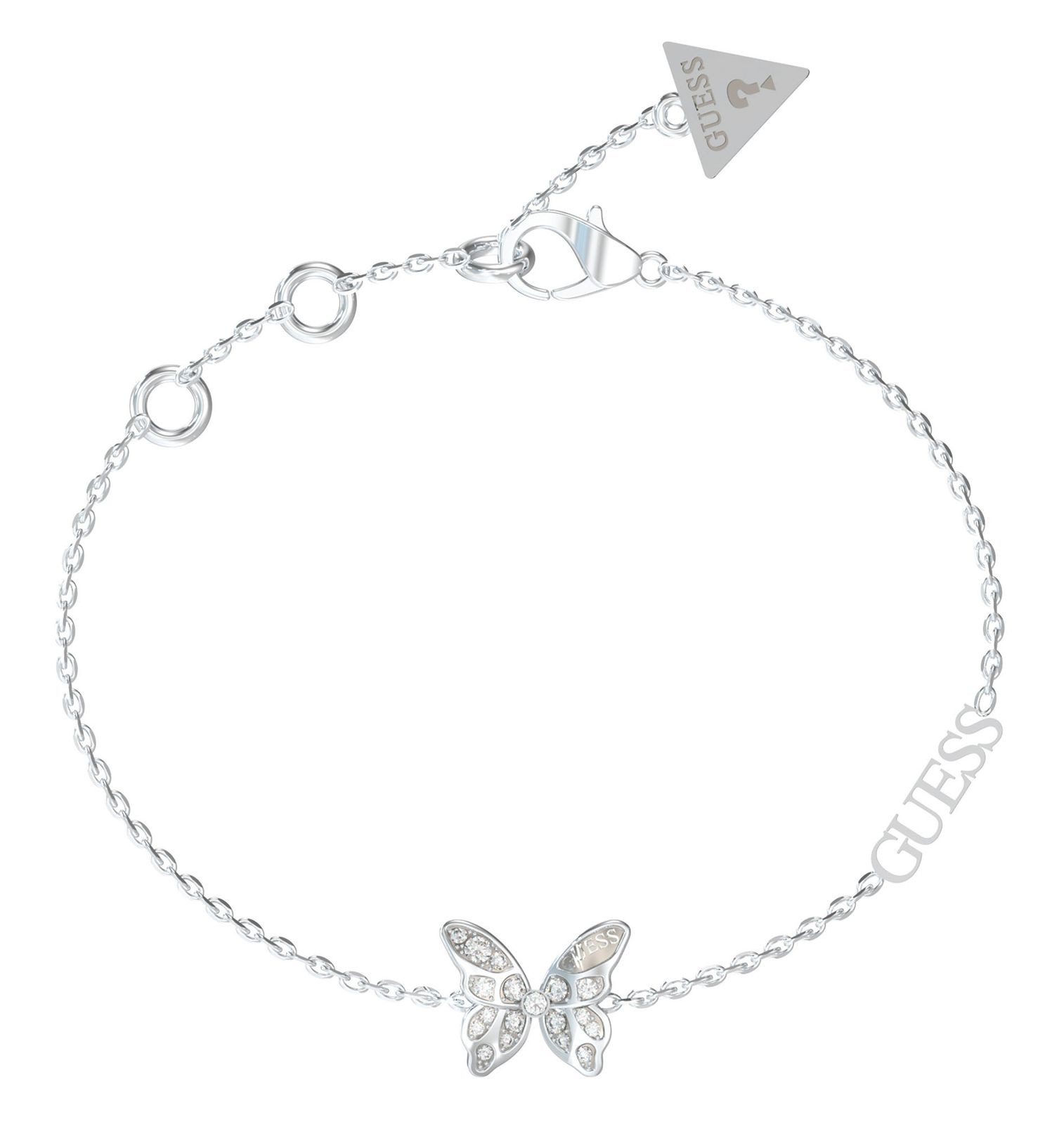 Guess Gliederarmband Pave Butterfly Bracelet günstig online kaufen