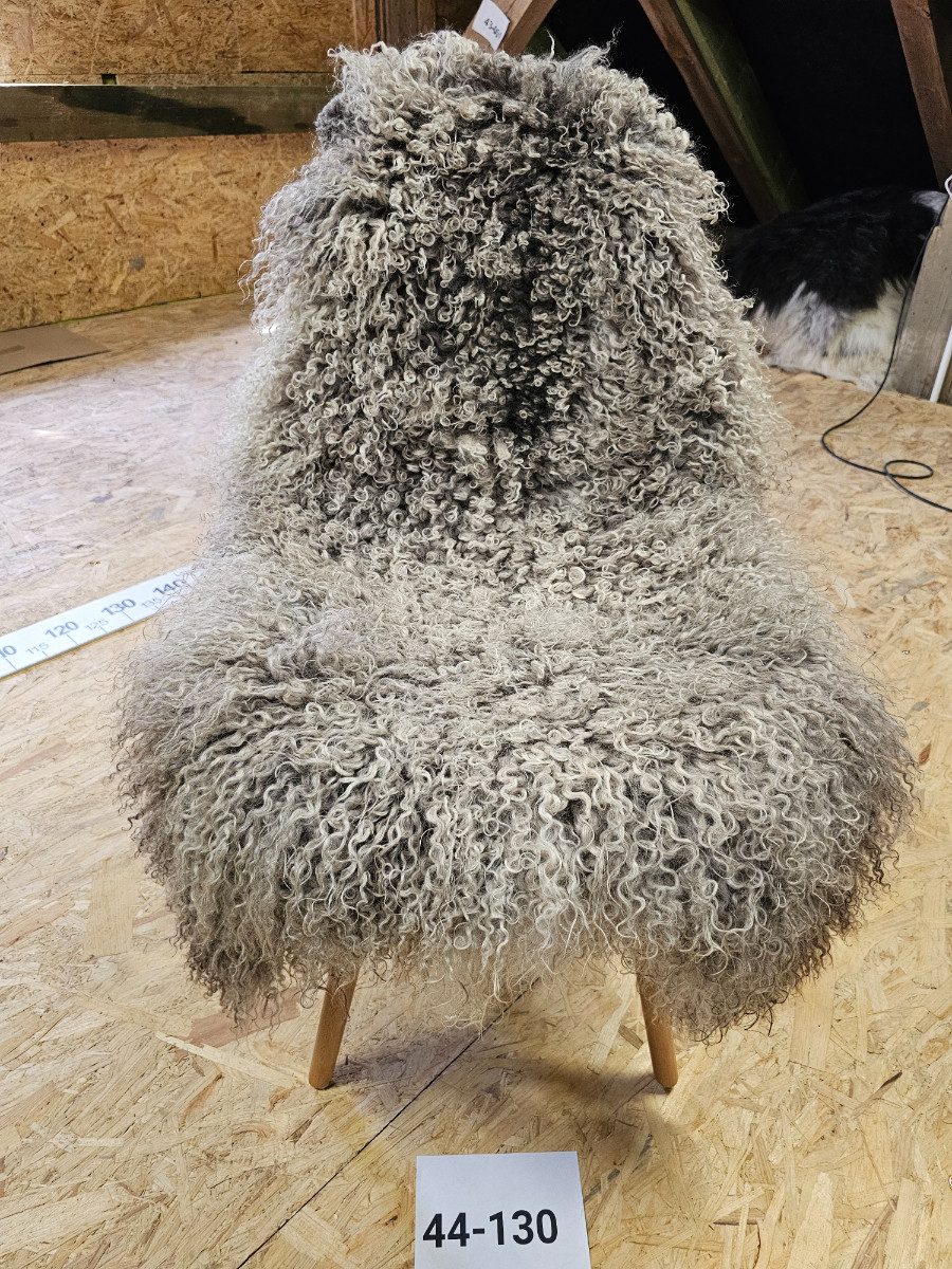 Fellteppich Echtes Gotland Öko Schaffell Unikat 44-130