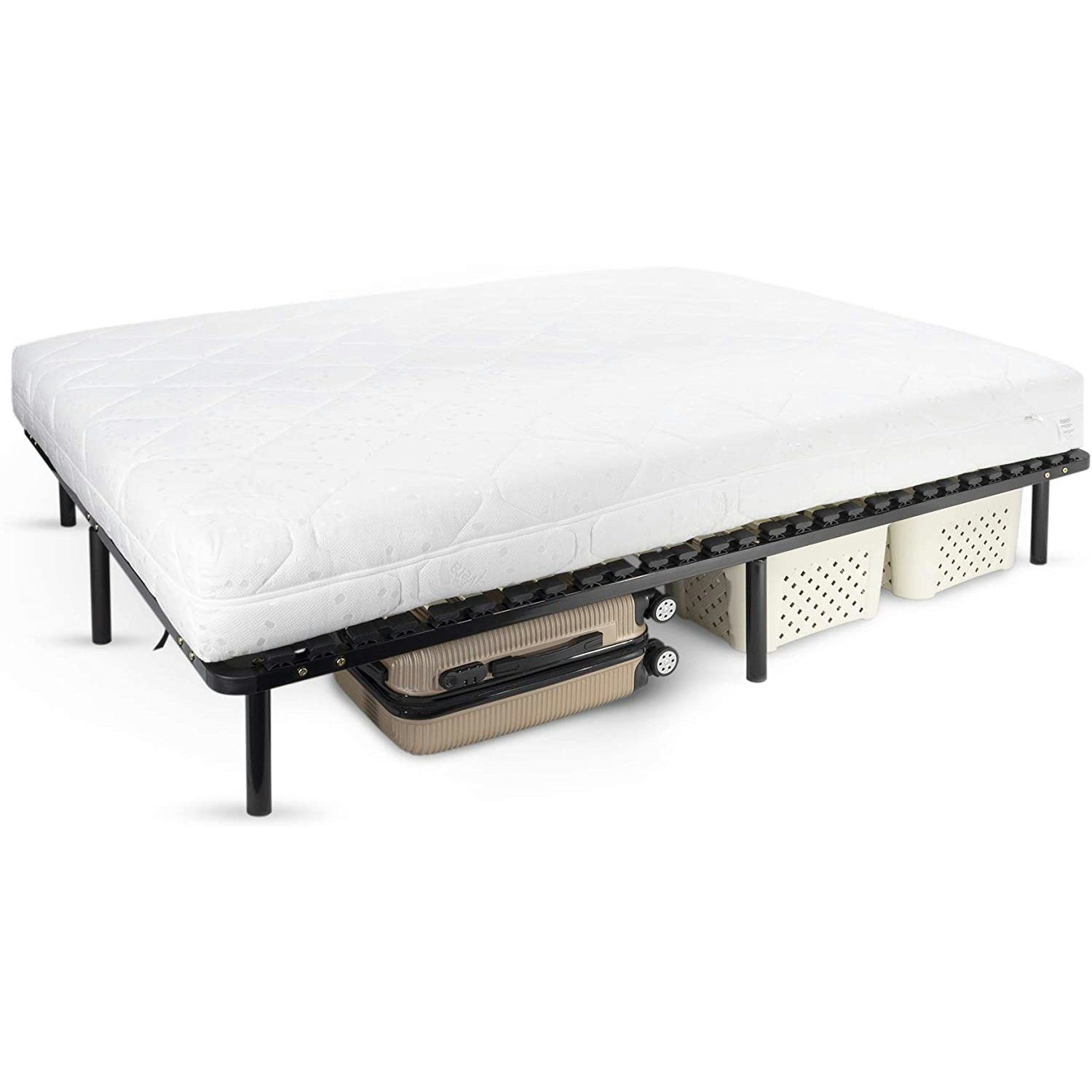 Lattenrost Lattenrost 180x200 8F NEU, i-flair, Kopfteil nicht verstellbar, Fußteil nicht verstellbar, Gästebett auf Füßen – Bild 4 von 5