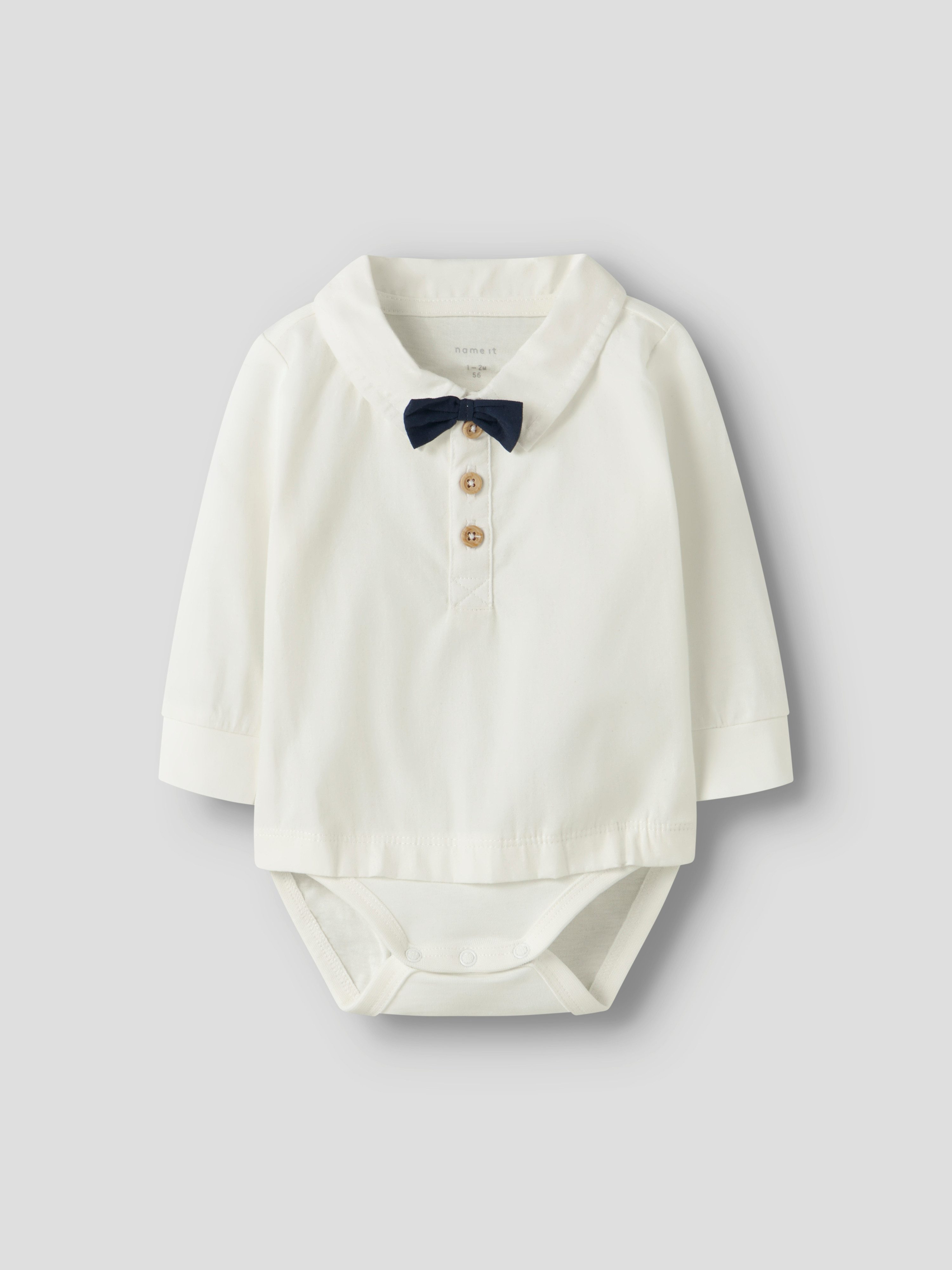 name it Body NBMNOLLER LS BODY Baumwolle