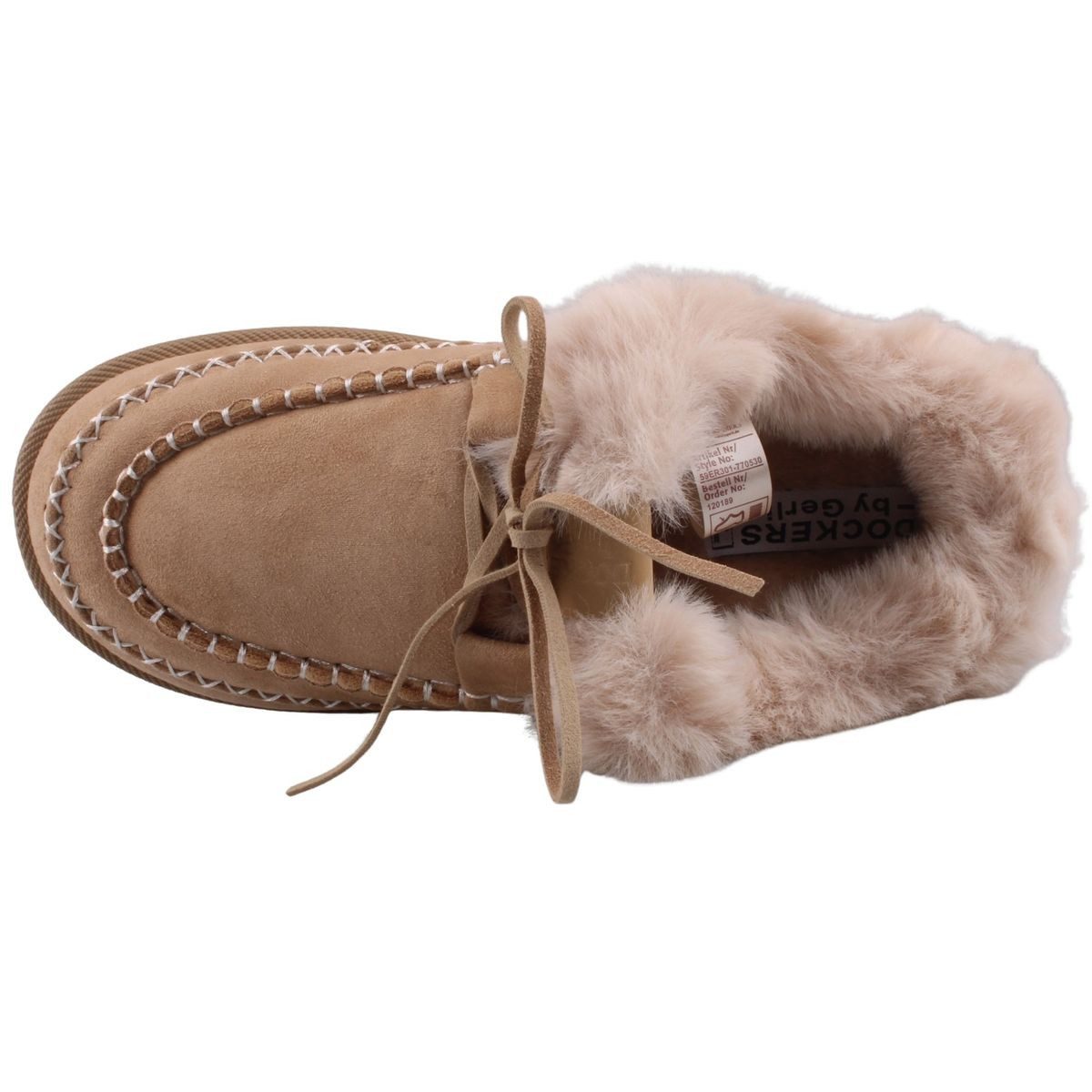 Dockers by Gerli 59ER301-770530 Slipper Gefütterter Damen-Sabot im Mokassin-Style – Bild 5 von 5
